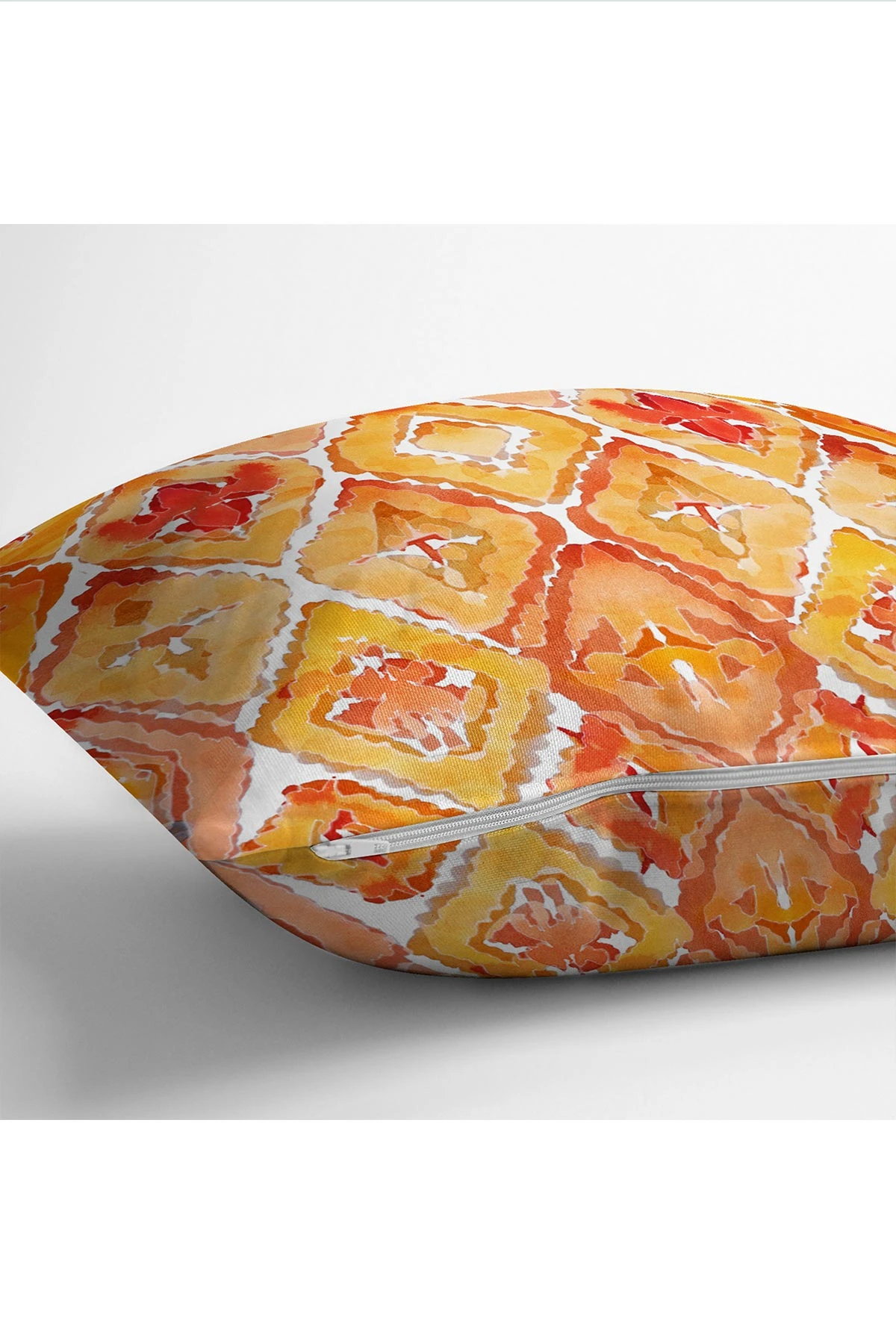 43x43 Dijital Baskılı Fermuarlı Modern Kırlent Kılıfı 272063