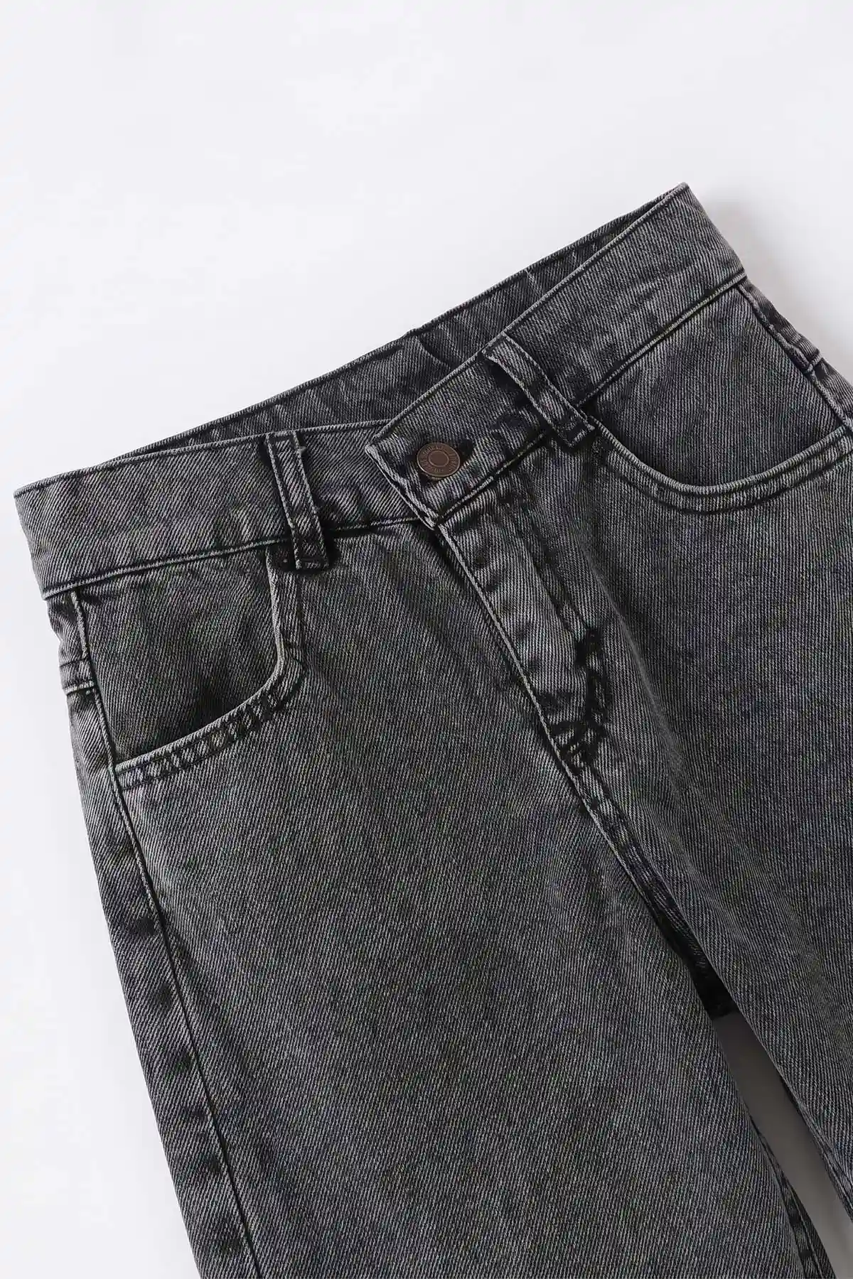 Füme (5-12 Yaş) Baggy Erkek Çocuk Kot Pantolon 490860