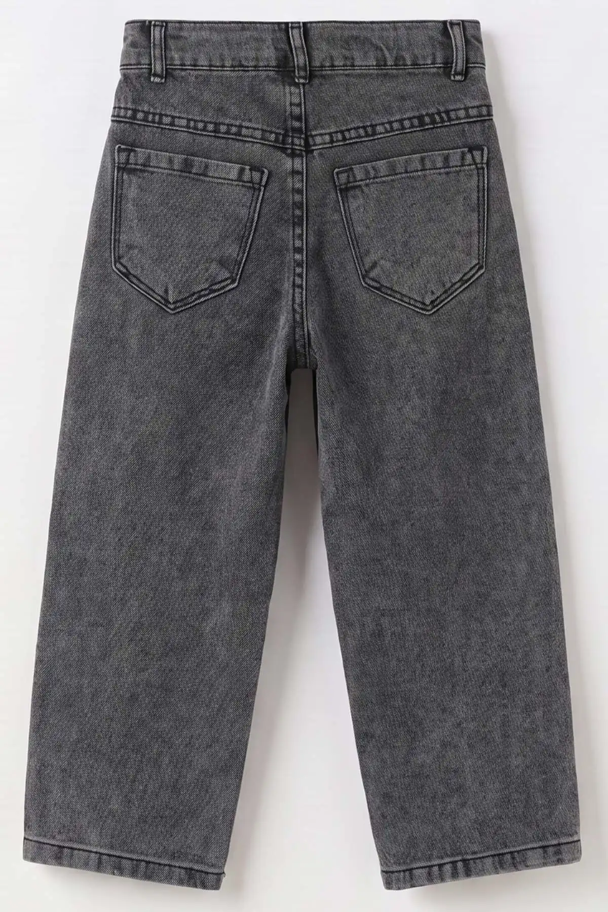 Füme (5-12 Yaş) Baggy Erkek Çocuk Kot Pantolon 490860