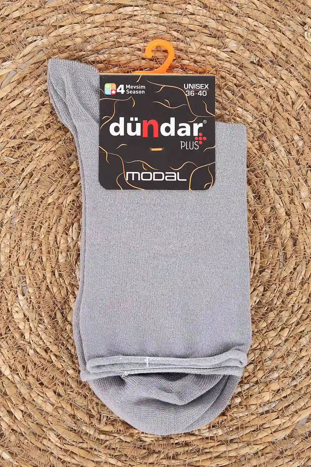 Füme Dört Mevsim Kadın Modal Lastiksiz Çorap (36-40) 477023