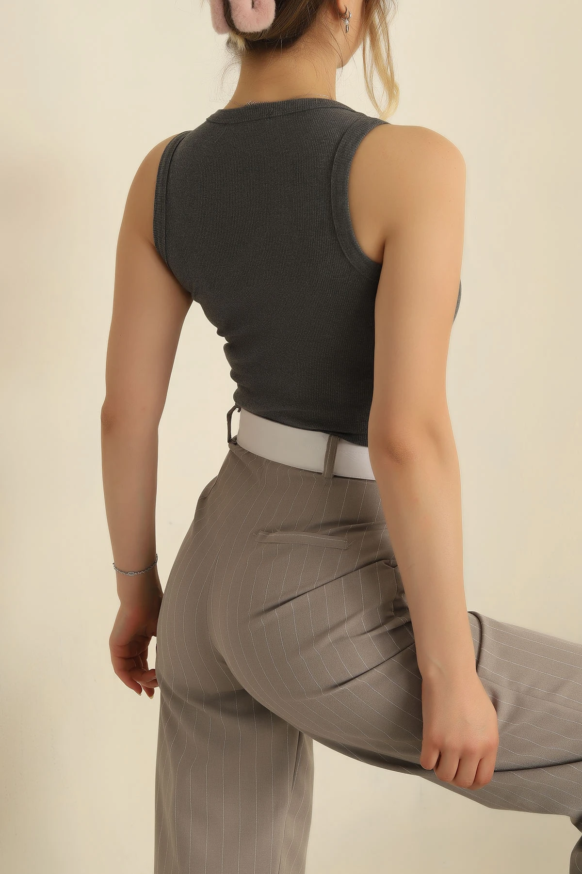Füme Fitilli Likralı Atlet 264816
