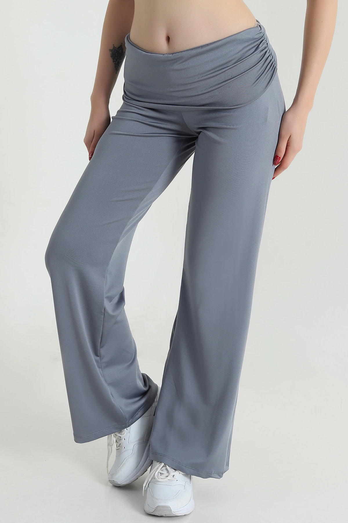 Füme Likralı Oysho Kadın Pantolon 473761