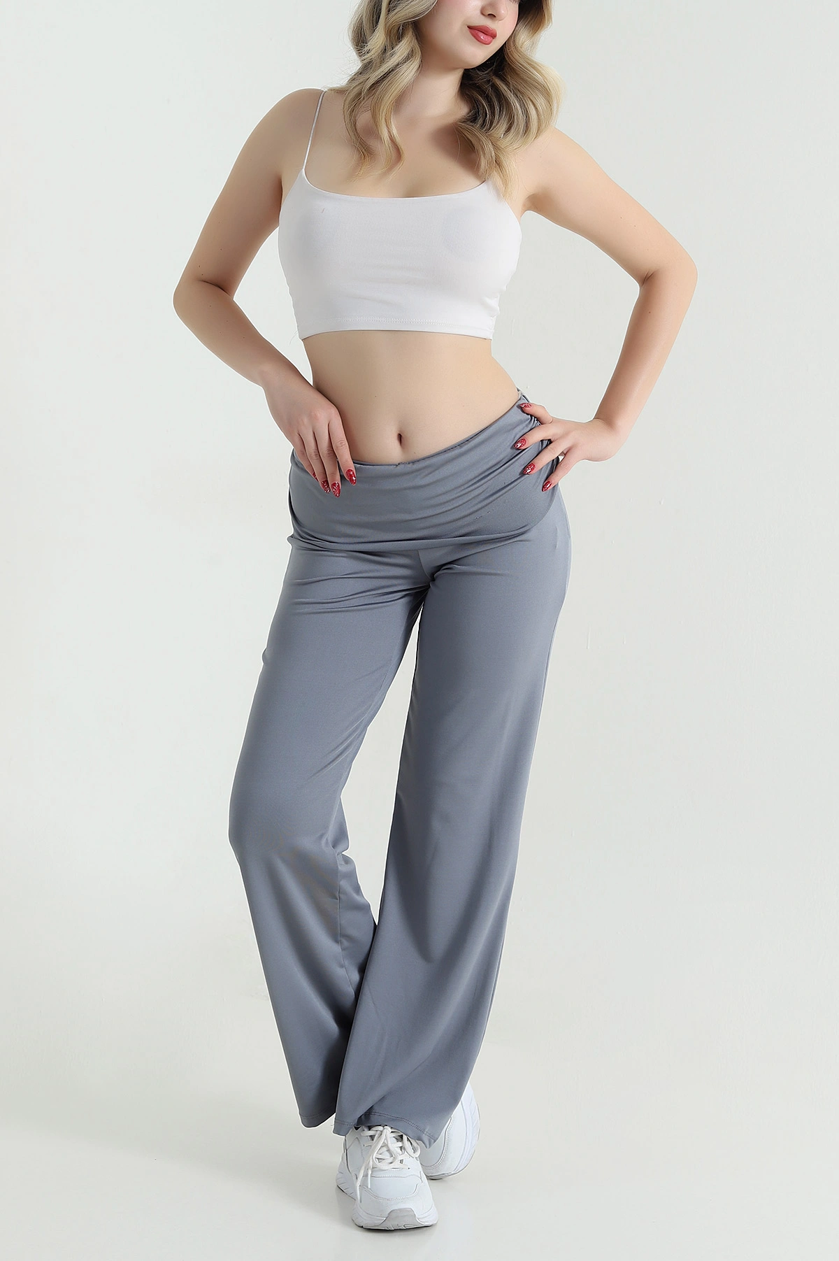 Füme Likralı Oysho Kadın Pantolon 473761