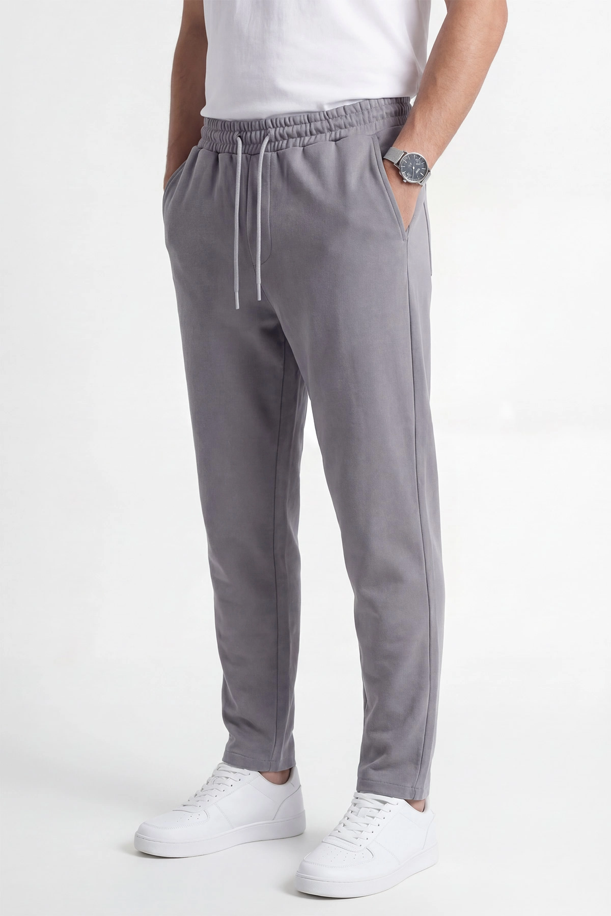 Füme Pike Kumaş Boyfriend Erkek Pantolon 450733