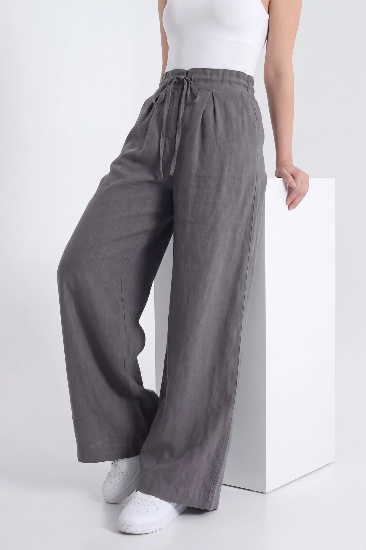 Füme Pike Modal Kadın Pantolon 452513