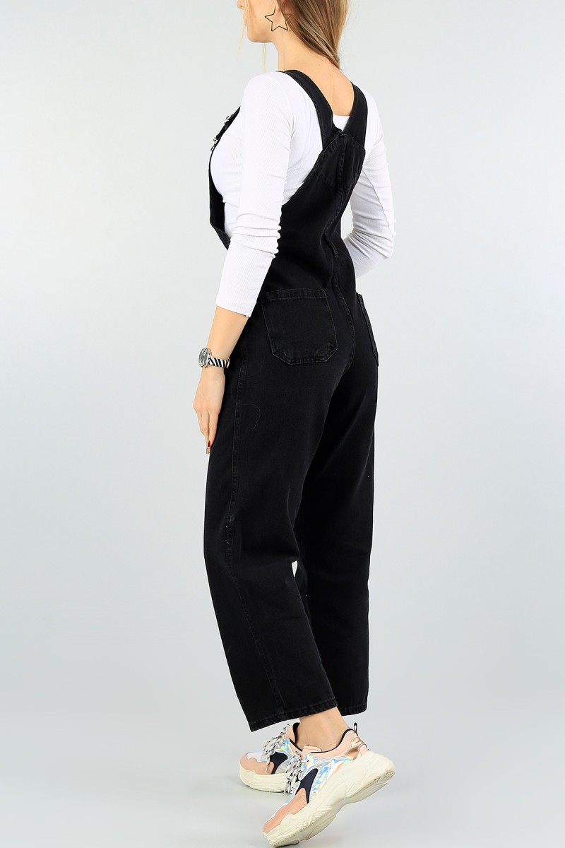 Füme Rahat Kalıp Kot Salopet 59639