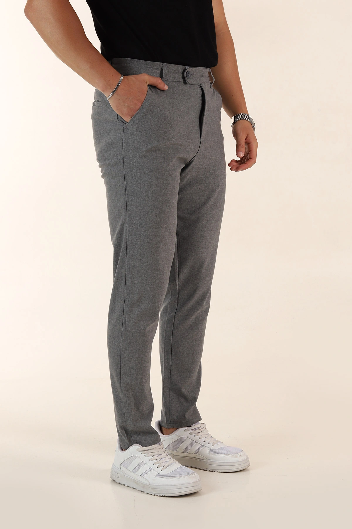 Füme Slim Fit Erkek Kumaş Pantolon 367972