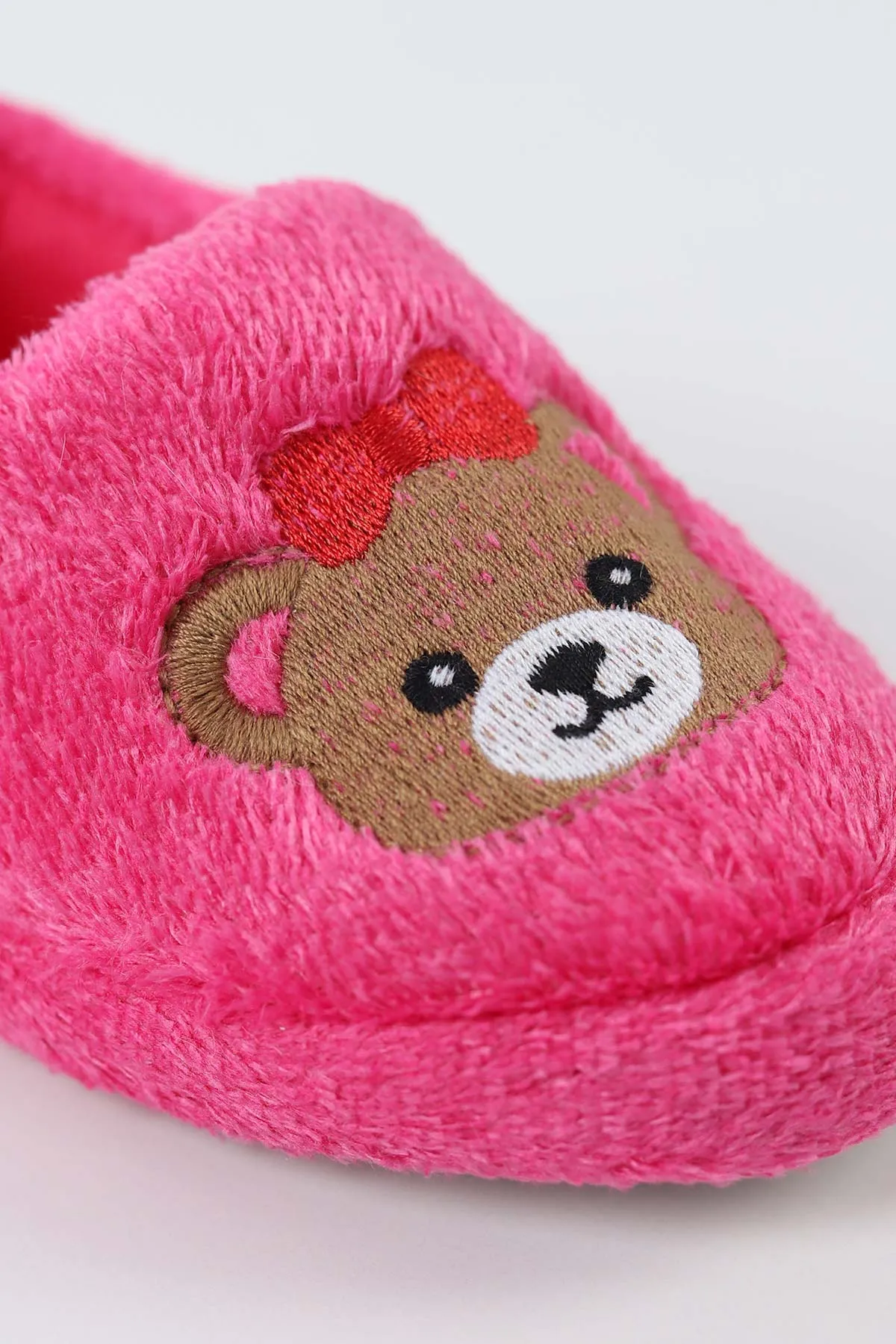 Fuşya ( 21 - 24 ) Peluş Figürlü Kız Bebek Panduf 495168