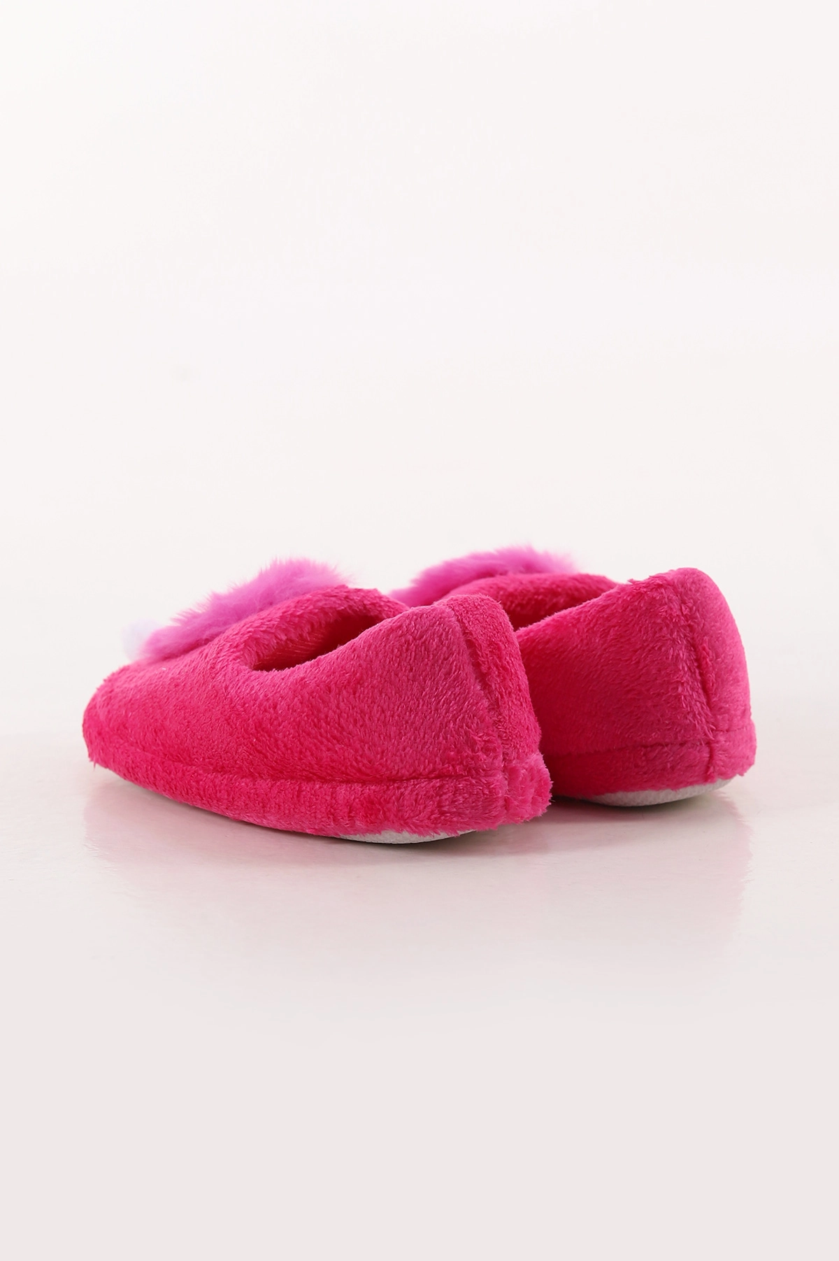 Fuşya ( 25- 30 ) Peluş Figürlü Kız Çocuk Panduf 395546
