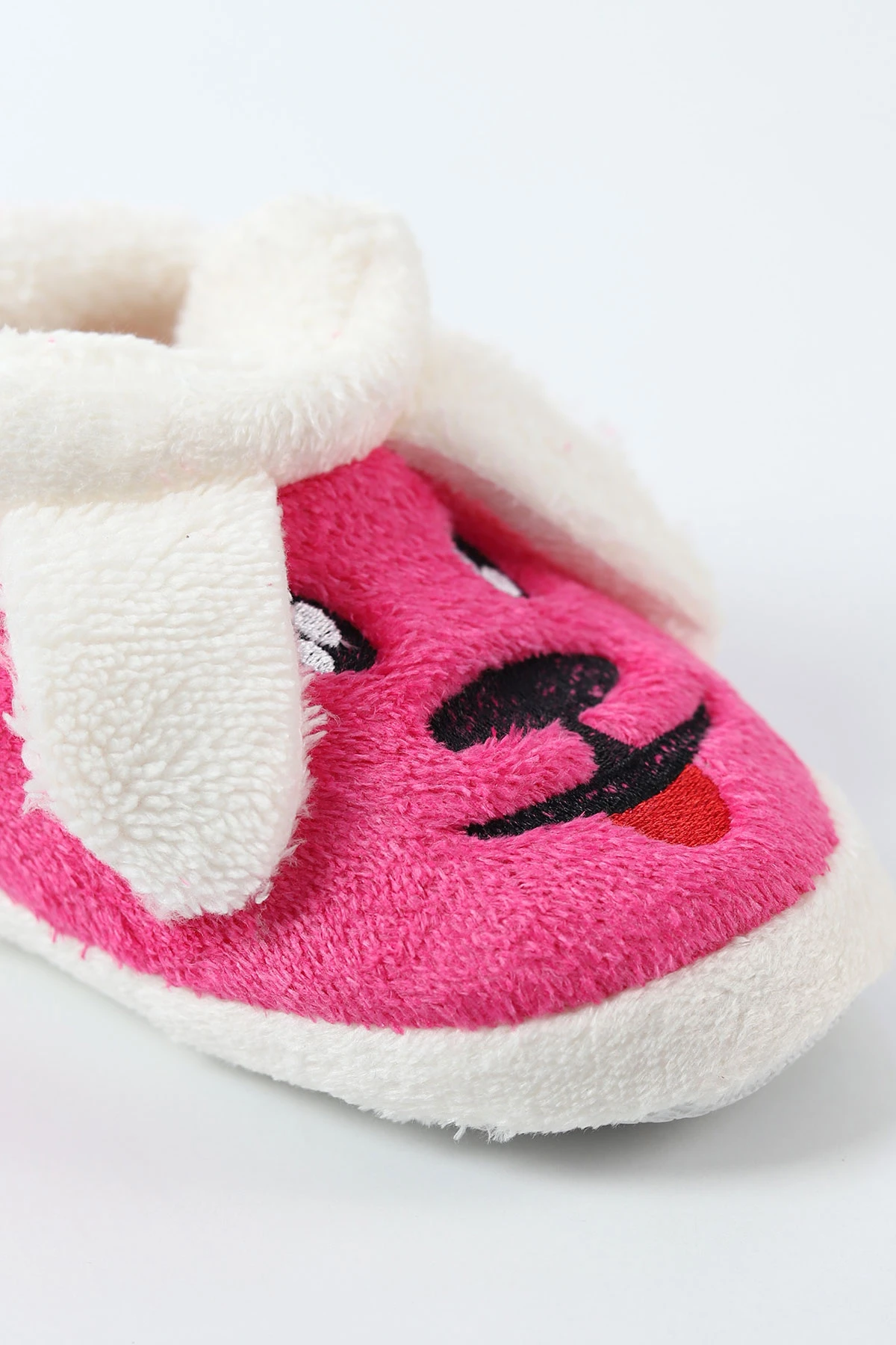 Fuşya ( 29 - 34 ) Peluş Figürlü Kız Çocuk Panduf 494666