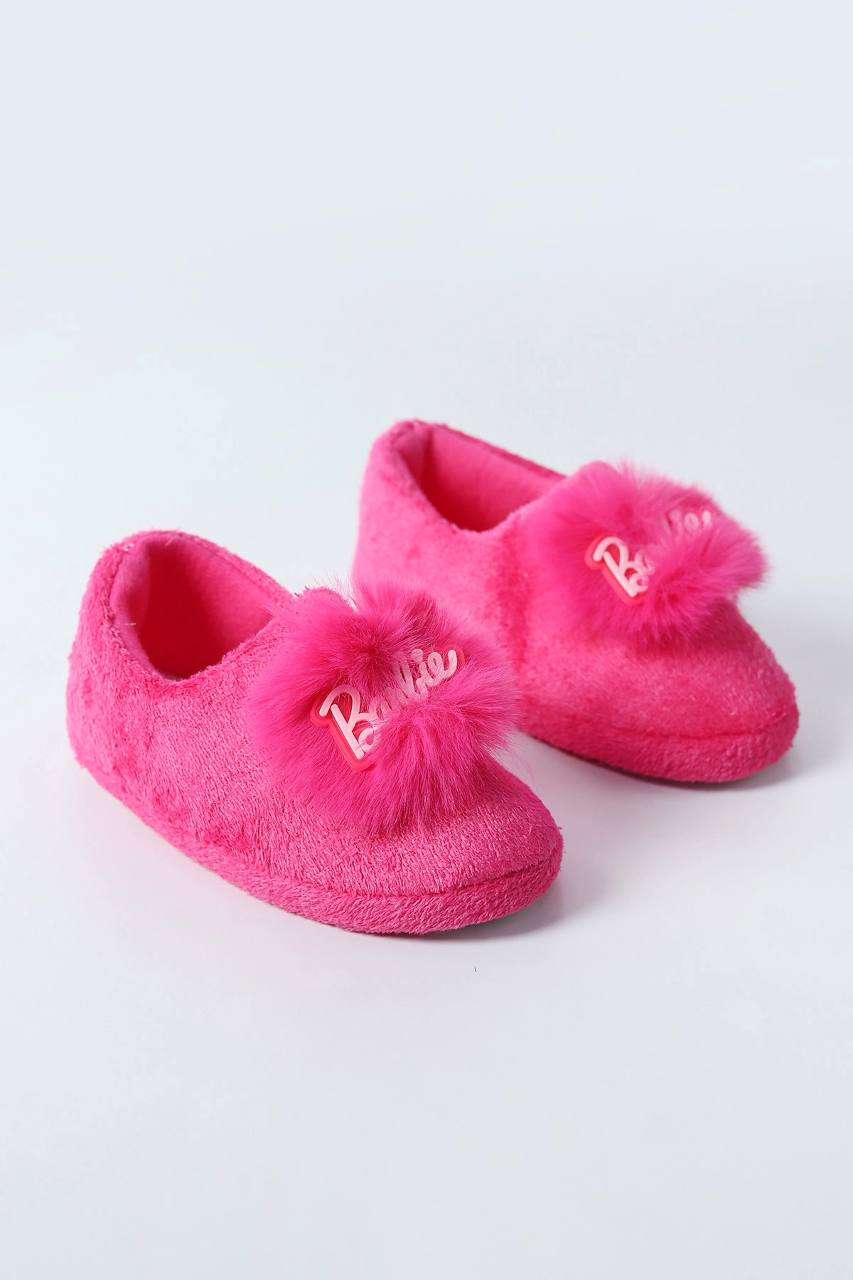 Fuşya ( 29 - 34 ) Peluş Figürlü Kız Çocuk Panduf 495175