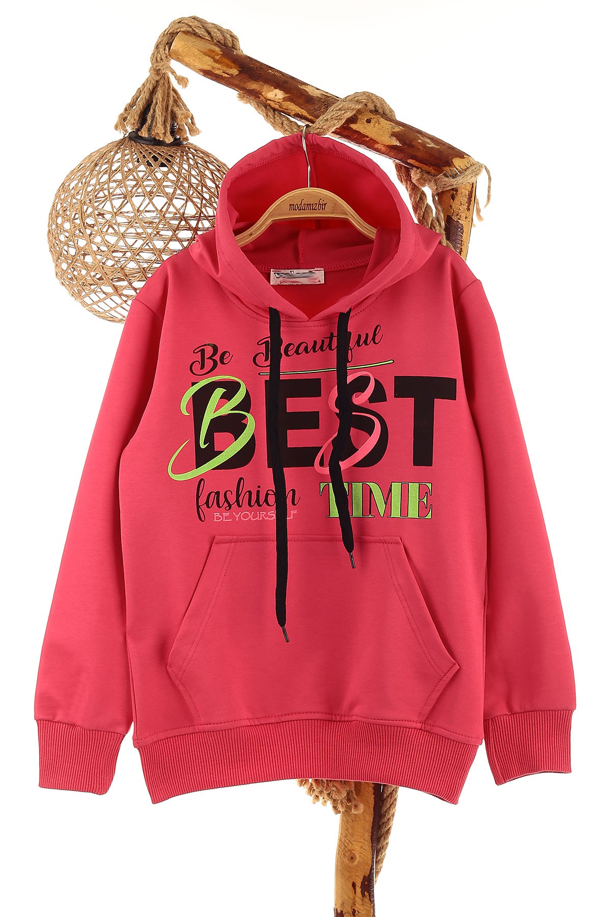 Fuşya (9-12 Yaş) Best Kız Çocuk Sweat 152795