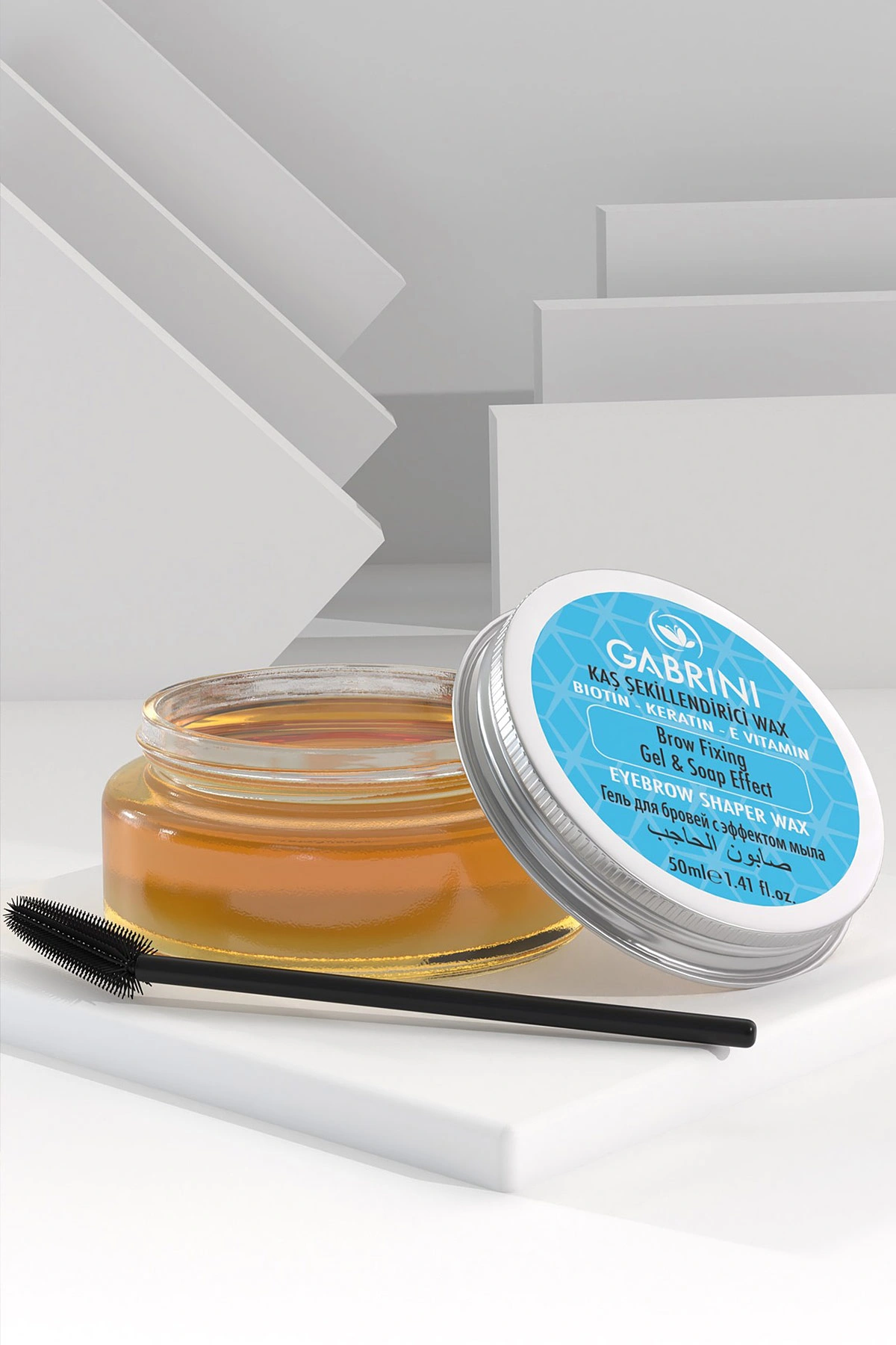 Gabrini Kaş Şekillendirici Wax 50 Ml - Brow Fixing Gel & Soap Effect 462327