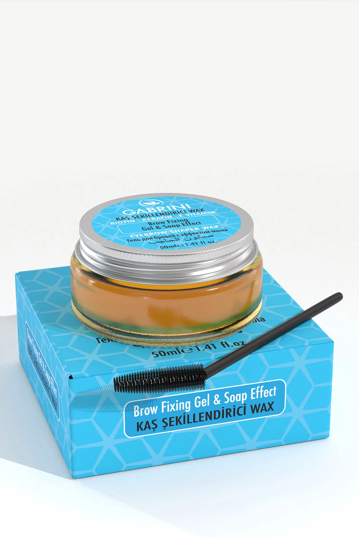 Gabrini Kaş Şekillendirici Wax 50 Ml - Brow Fixing Gel & Soap Effect 462327