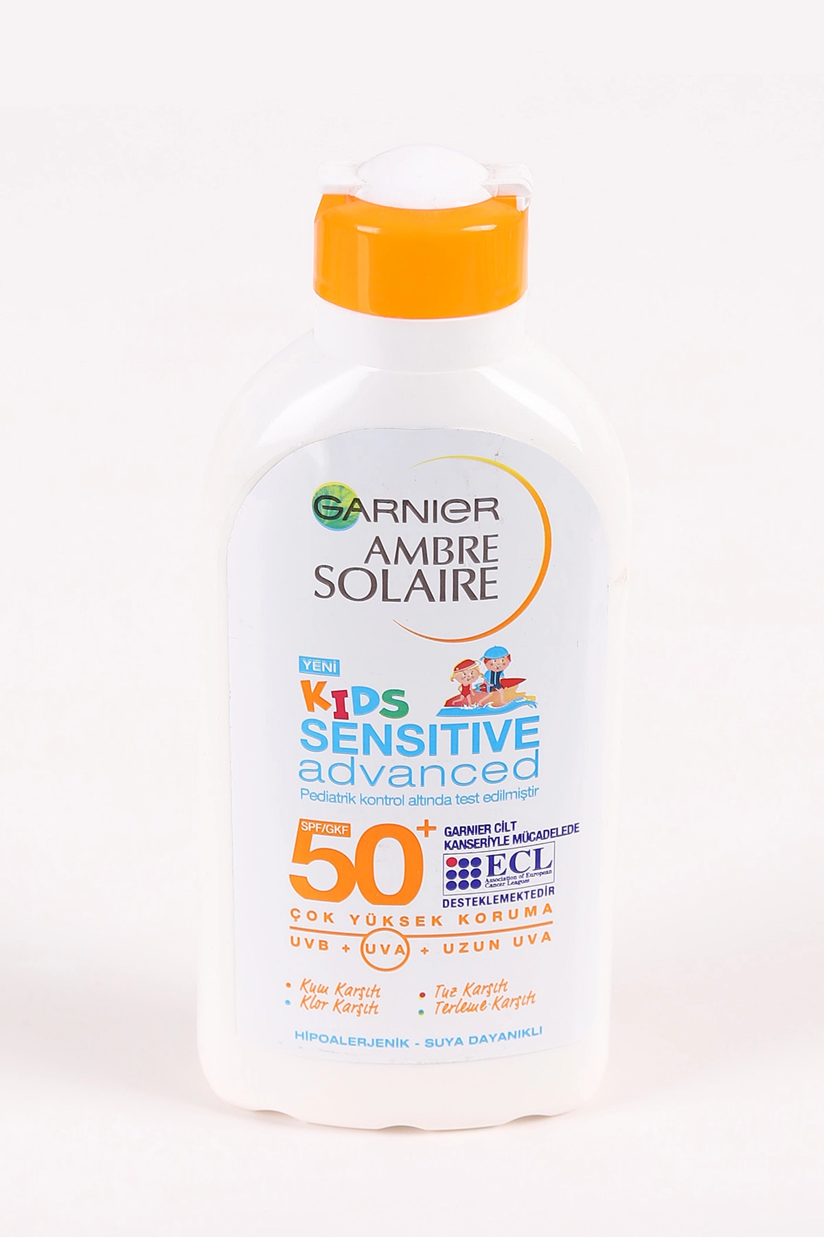 Garnier Ambre Solaire Sensitive Advanced Çocuk Hipoalerjenik Güneş Koruyucu 50 Spf 200 Ml 458455