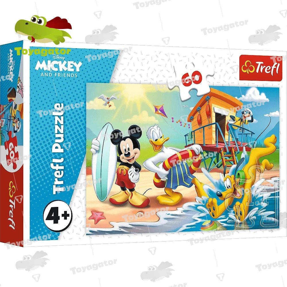 60 Parça Disney Puzzle 33x22 cm 299589