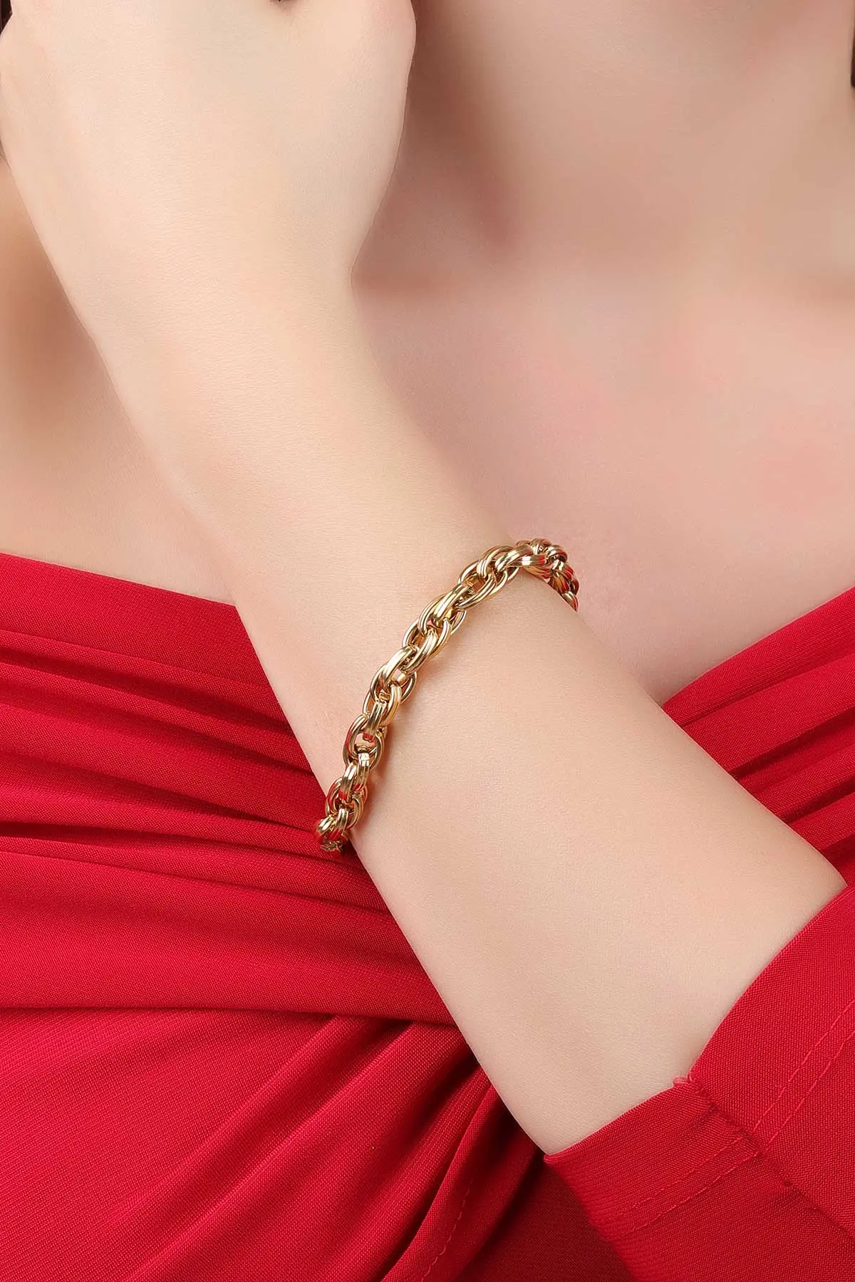 Gold Çelik Bileklik 309669