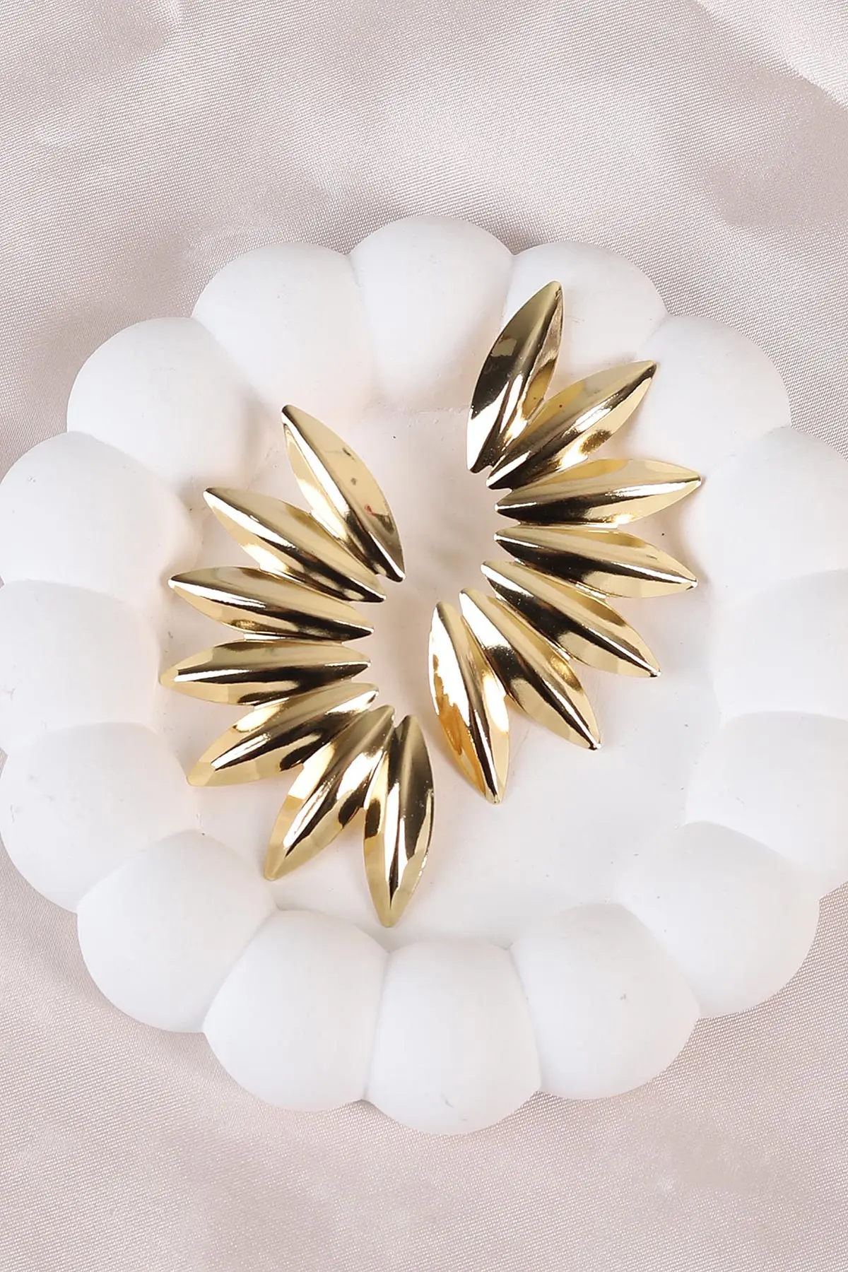 Gold Dal Küpe 486487