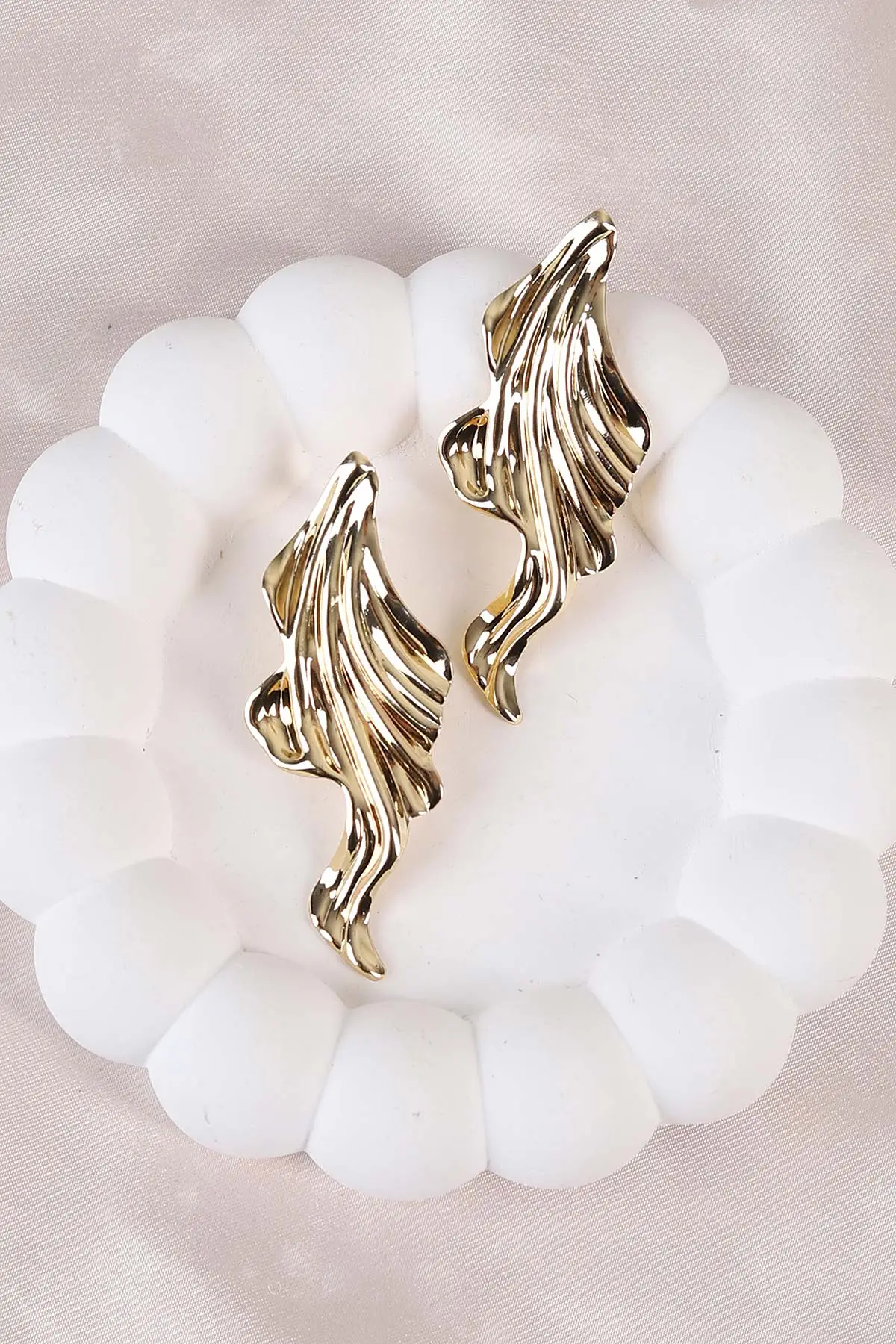 Gold Dal Küpe 486497