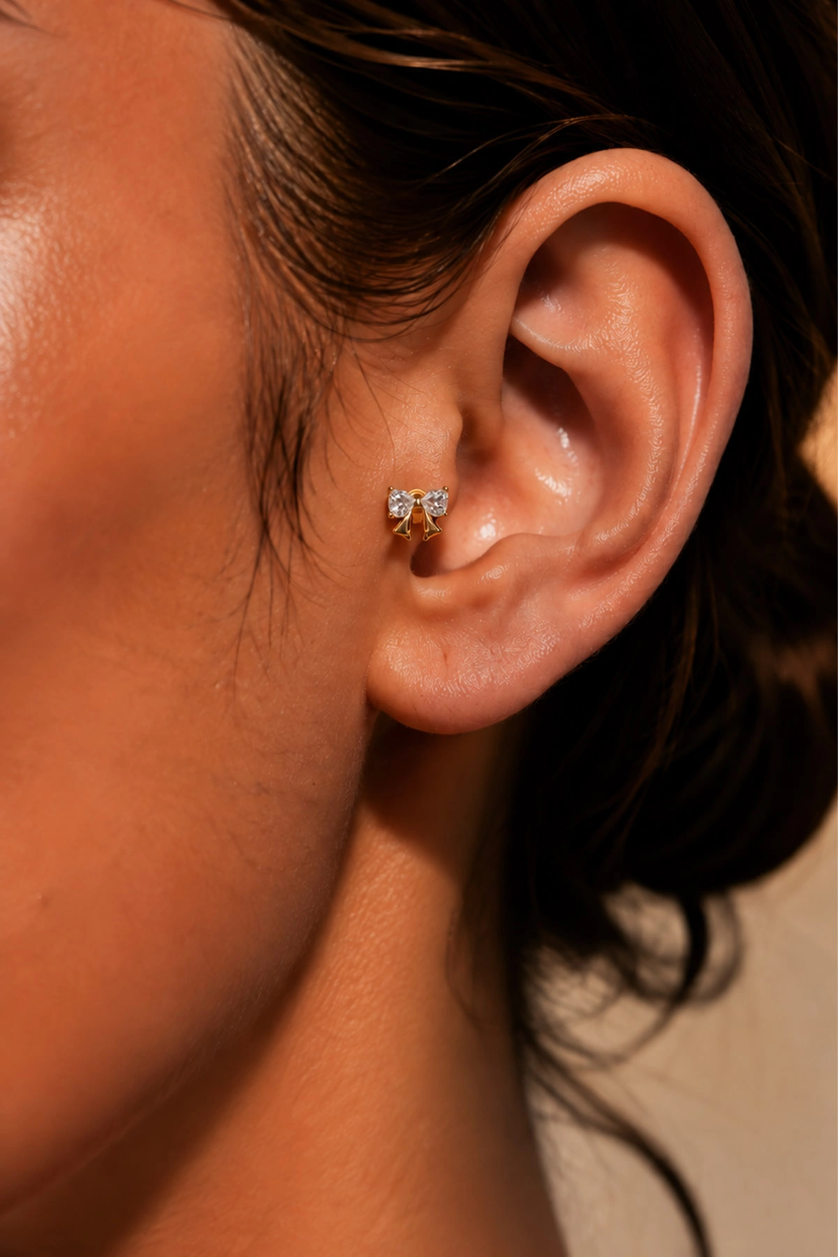 Gold Fiyonk Model Tragus  491521