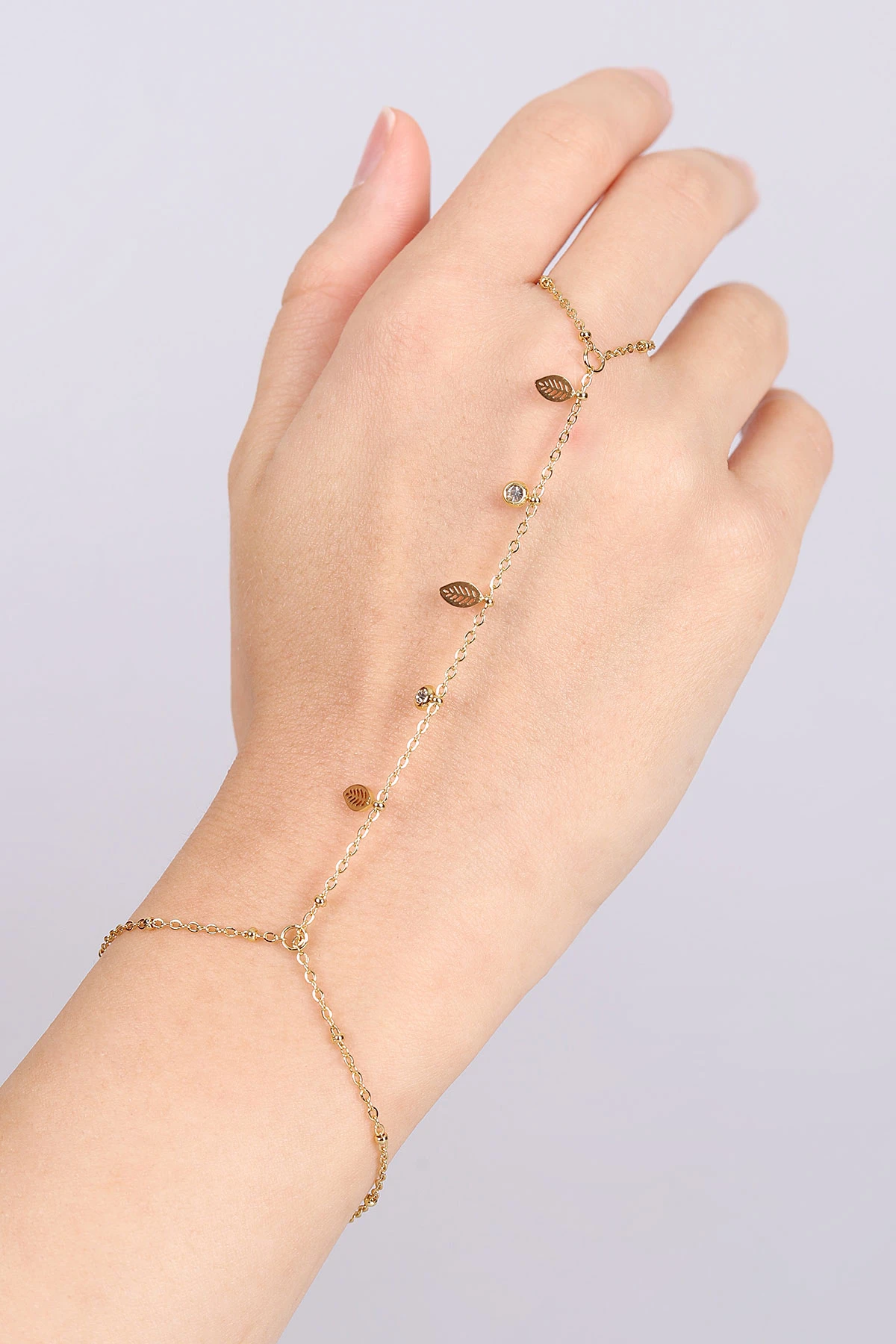 Gold Yaprak Model Şık Şahmeran 477729