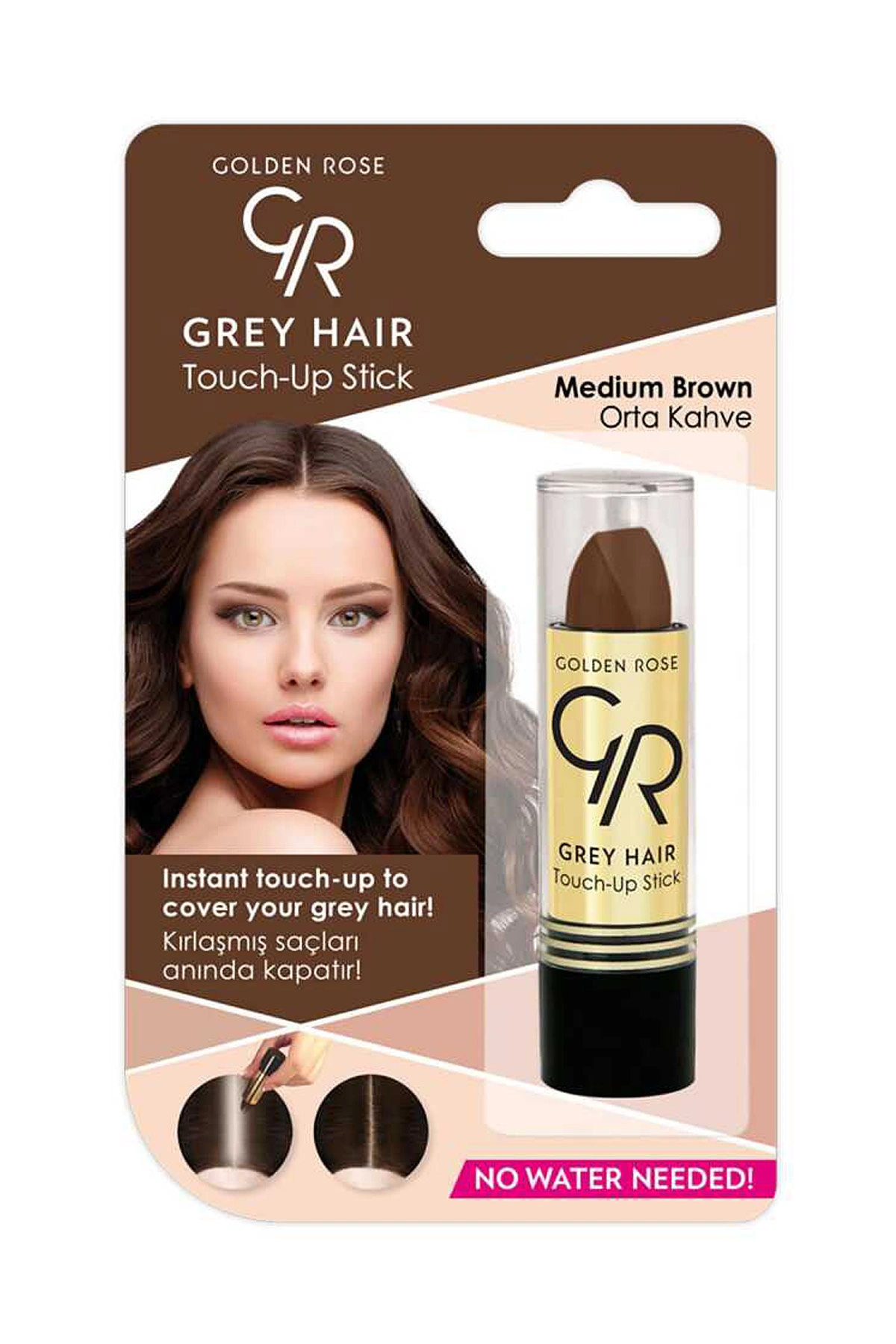 Golden Rose Grey Hair - 03 Medium Brown - Beyaz Kapatıcı 5,2 G 400660