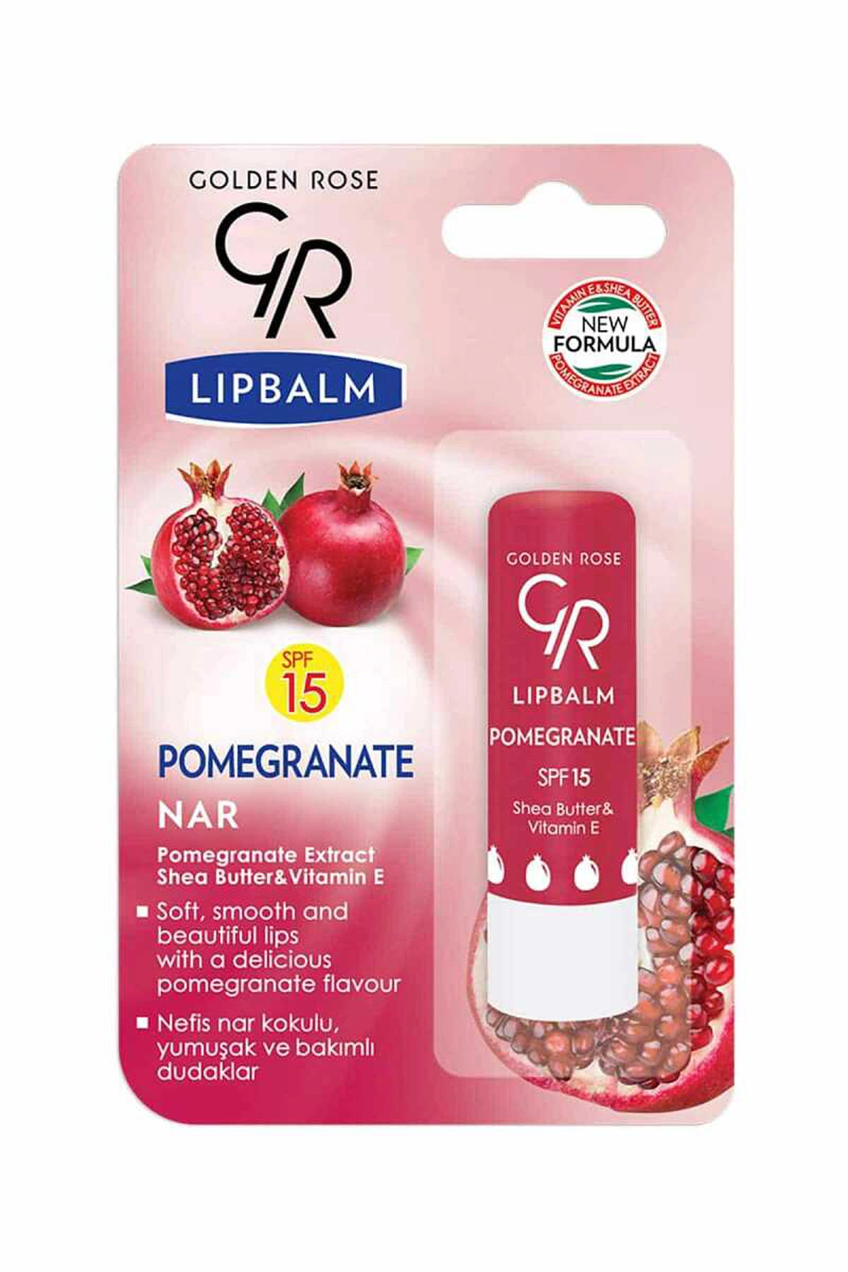 Golden Rose Lip Balm - 08 Pomegranate - Dudak Nemlendiricisi 284845