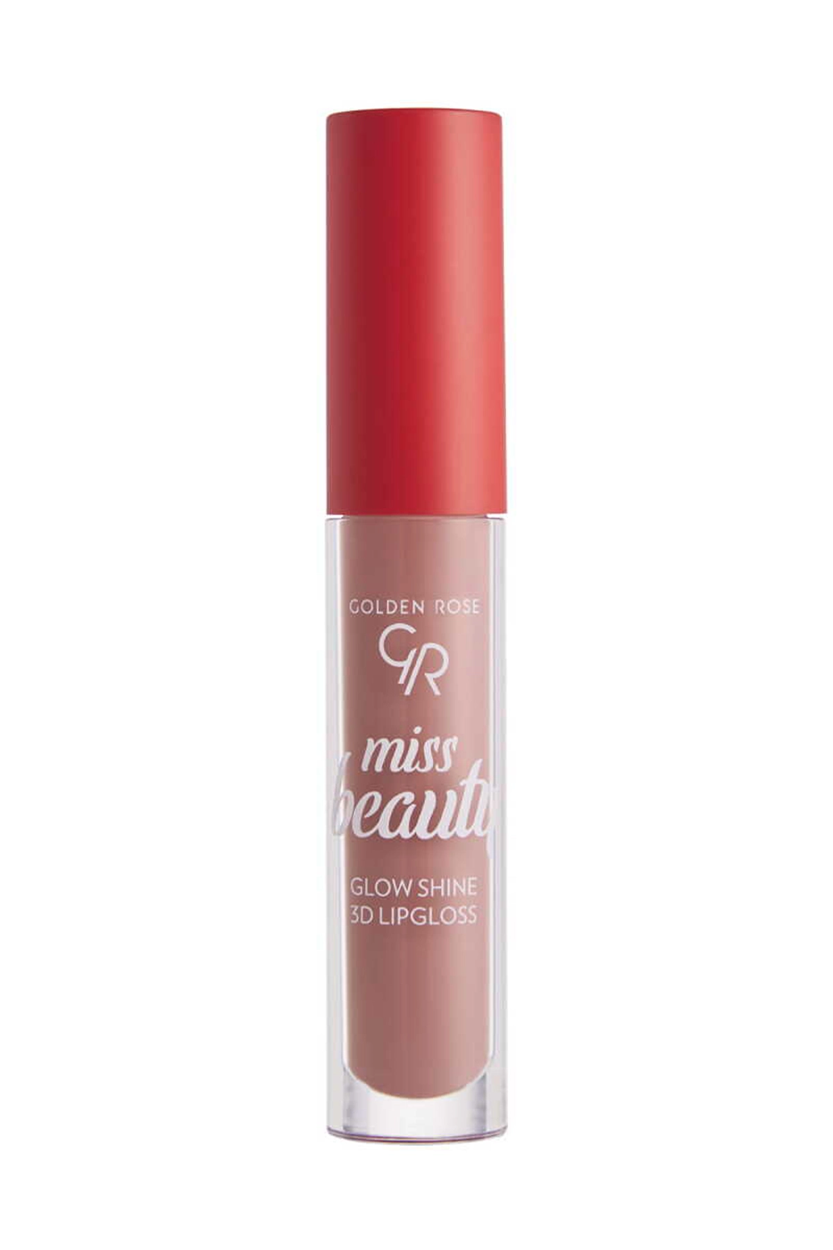 Golden Rose Miss Beauty Glow Shine 3D Lipgloss - 01 Nude Chic - Yoğun Dudak Parlatıcısı 296459