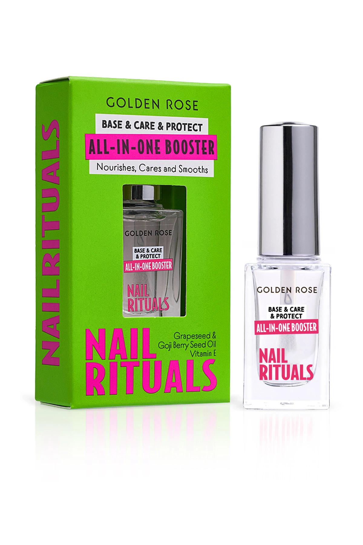 Golden Rose Nail Rituals All-in-Booster - Besleyici ve Koruyucu Tırnak Cilası 497882