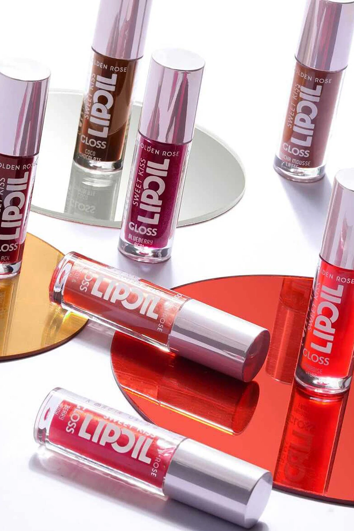 Golden Rose Sweet Kiss Lip Oil Gloss -06 - Coco Chocolate- Meyveli Dudak Parlatıcısı 367287