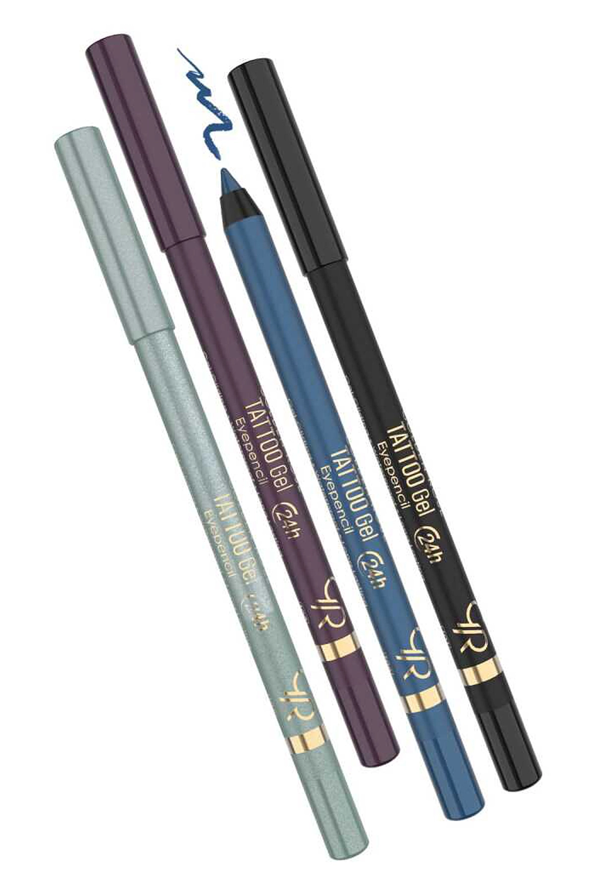Golden Rose Tattoo Gel Eyepencil-117 Blackberry-Renkli Göz Kalemi 410941
