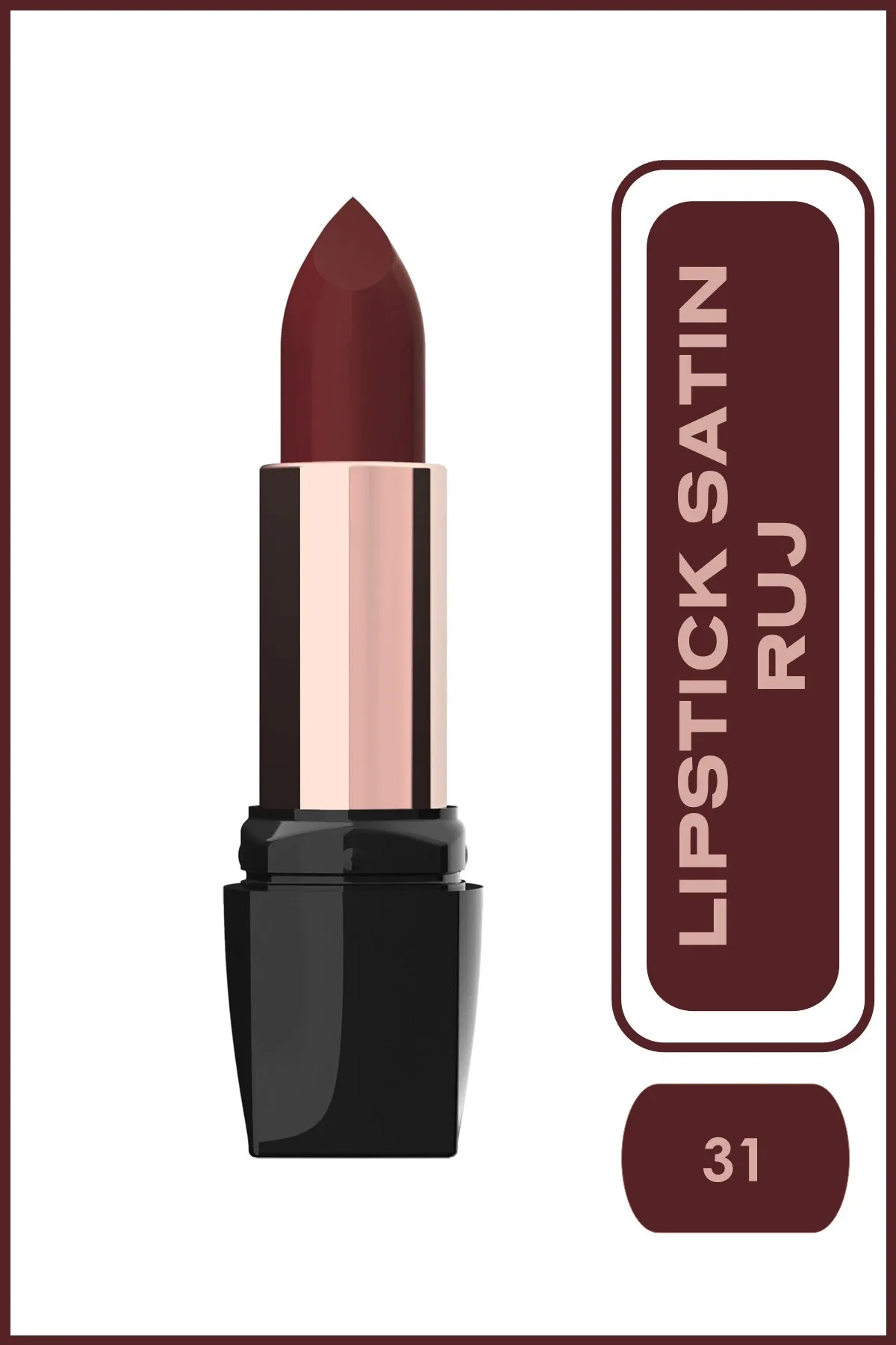 Golden Rose Satin Lipstick No:31 - Ruj 351025