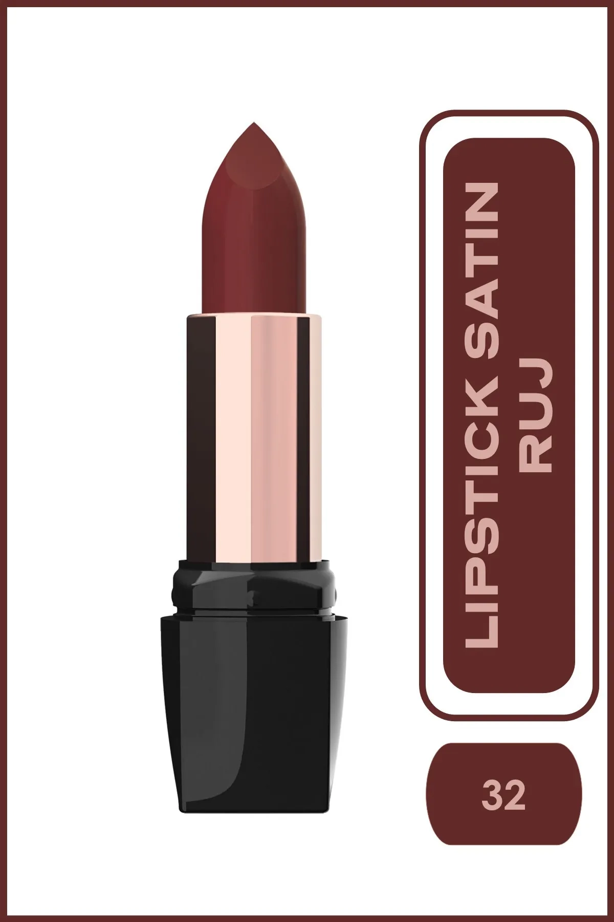 Golden Rose Satin Lipstick No:32 - Ruj 351024