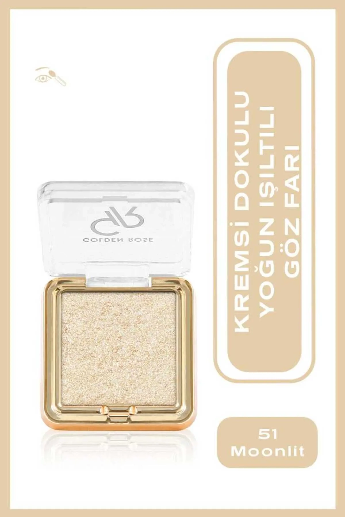 GR Sparkle Glow Eyeshadow No:51 Moonlıt Göz Farı 348005