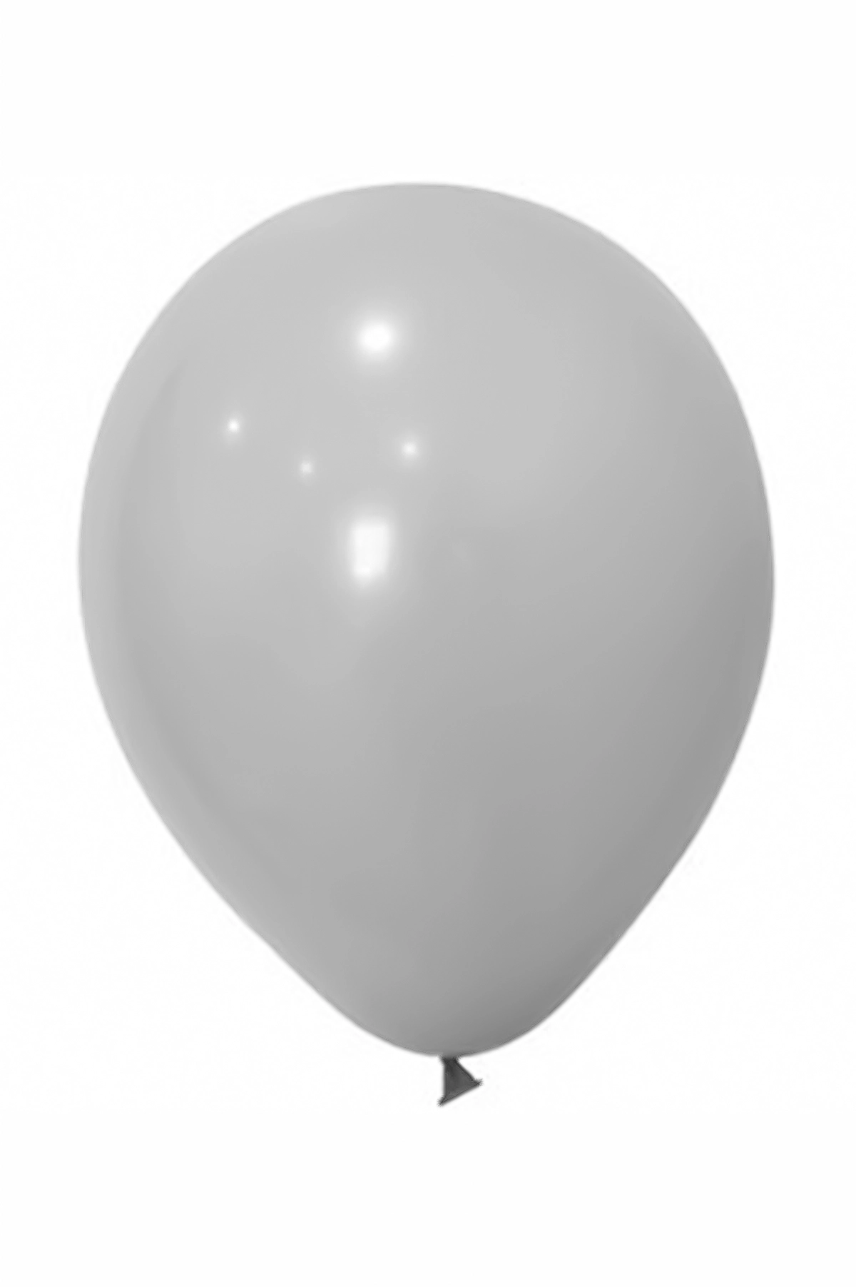 Gri 12 İnç Pastel Balon 10'lu 451774