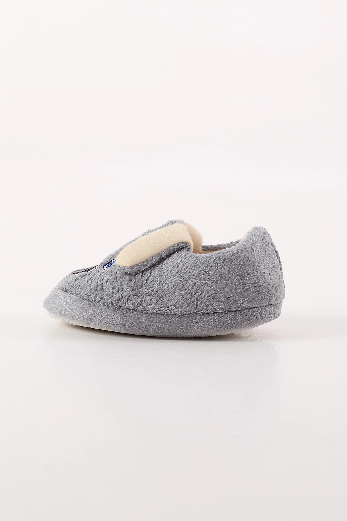 Gri ( 25 - 30 ) Peluş Figürlü Kız Çocuk Panduf 409537