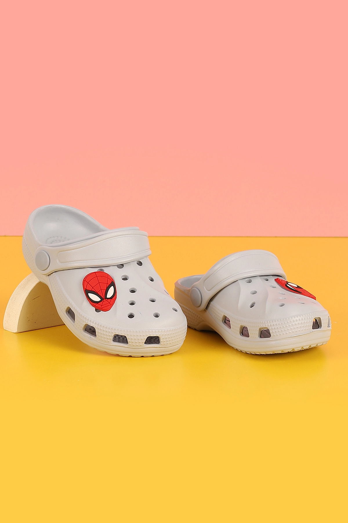 Gri (26-30) Figürlü Eva Çocuk Terlik & Sandalet 377307