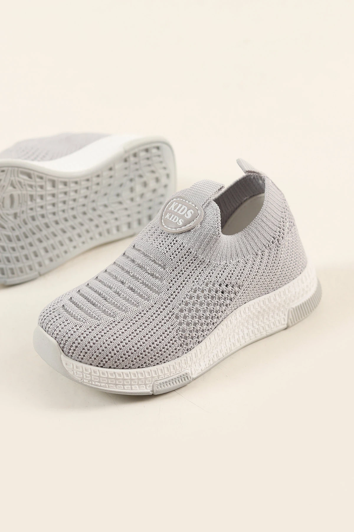 Gri (26-30 Patik)Triko Çocuk Spor Ayakkabı 257636
