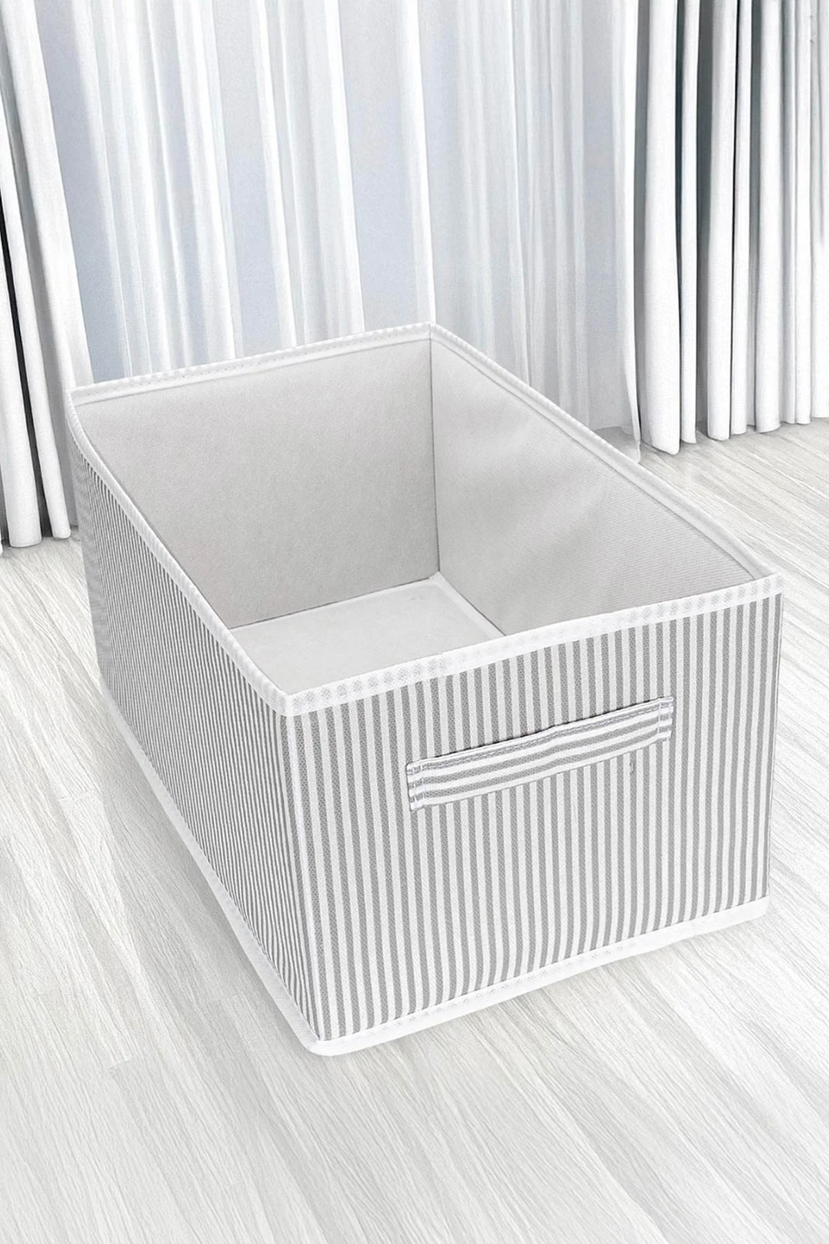 Gri 26x41x20 Cm Dolap İçi Pantolon Düzenleyici-Pantolon Organizer 398848