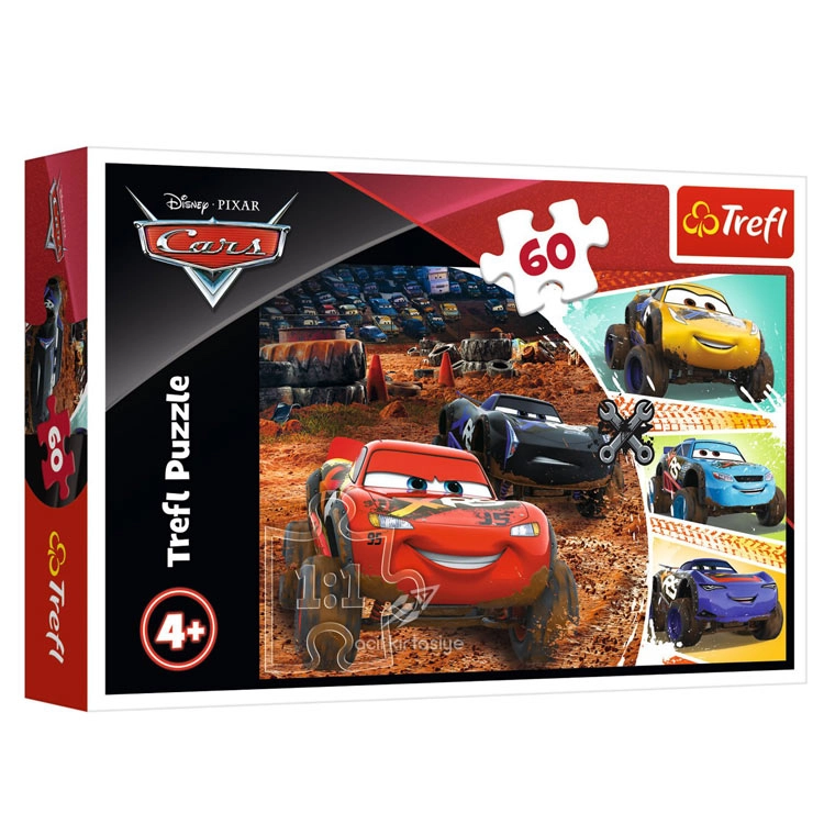 60 Parça Disney Cars Puzzle 33x22 cm 299587
