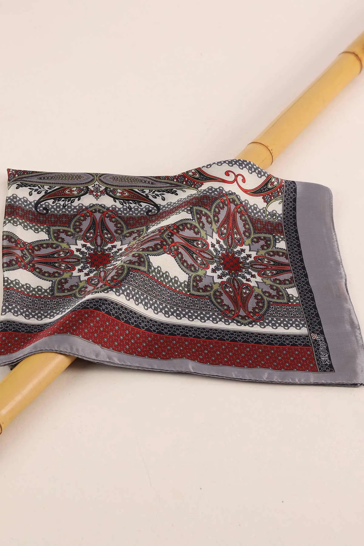 Gri 75x190 Desenli İdol Şal 431958