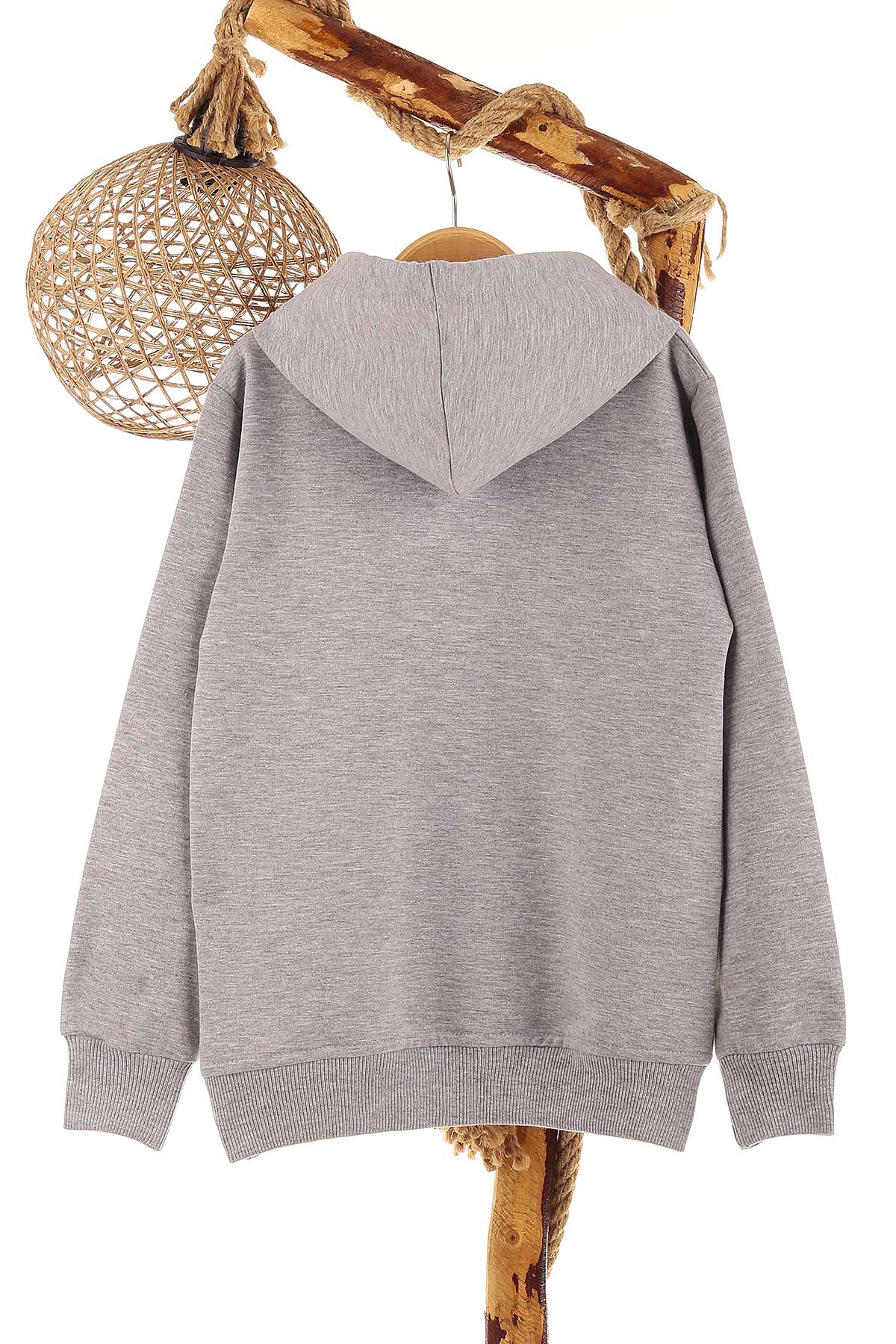 Gri (9-12 Yaş) Best Kız Çocuk Sweat 152796