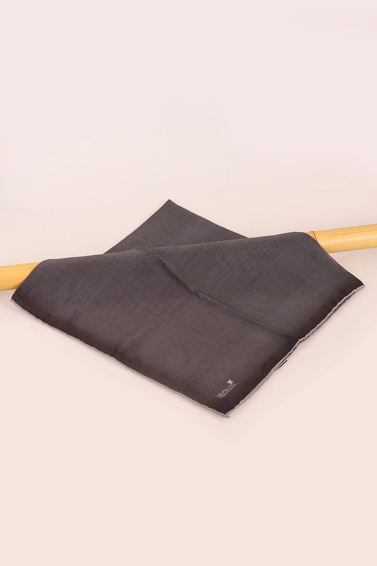 Gri 98X98 Düz Keten Eşarp 431721
