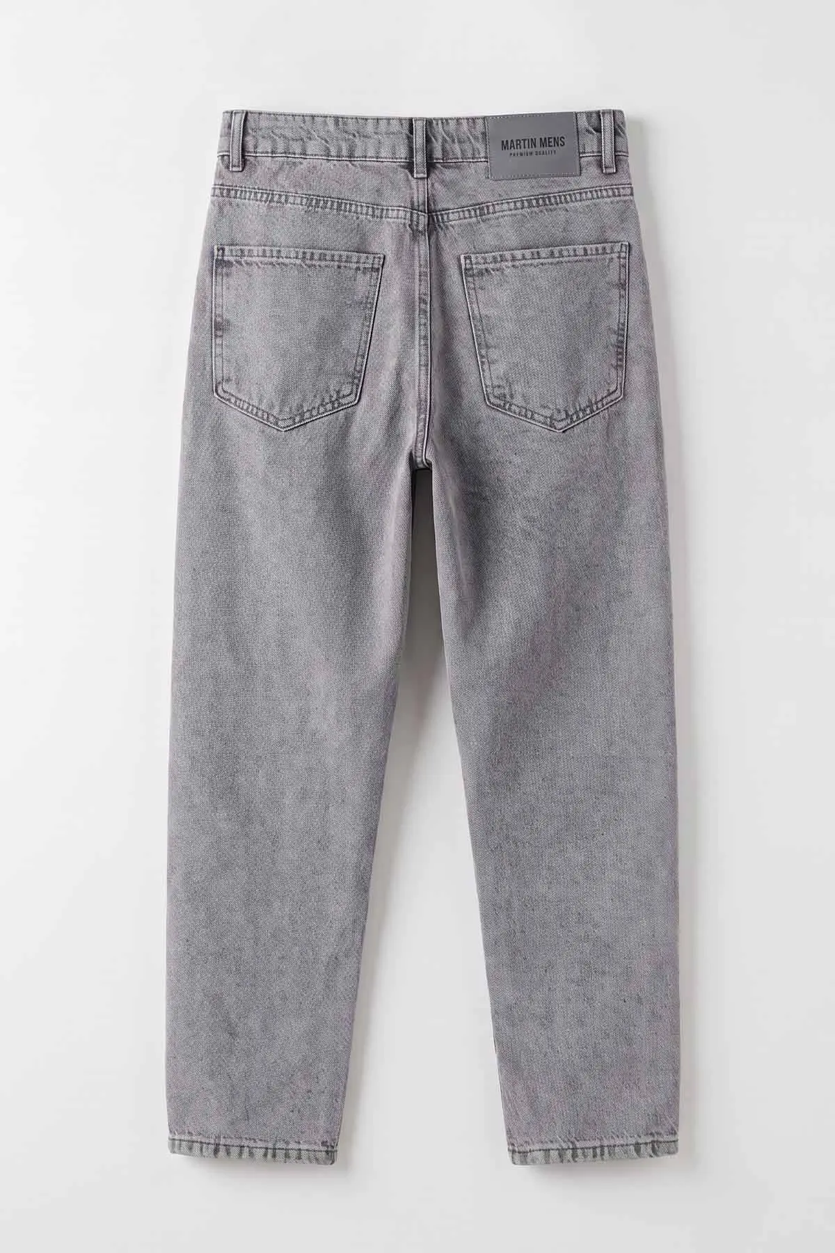 Gri Boyfirend Yeni Sezon Cep Detaylı Erkek Kot Pantolon 497198
