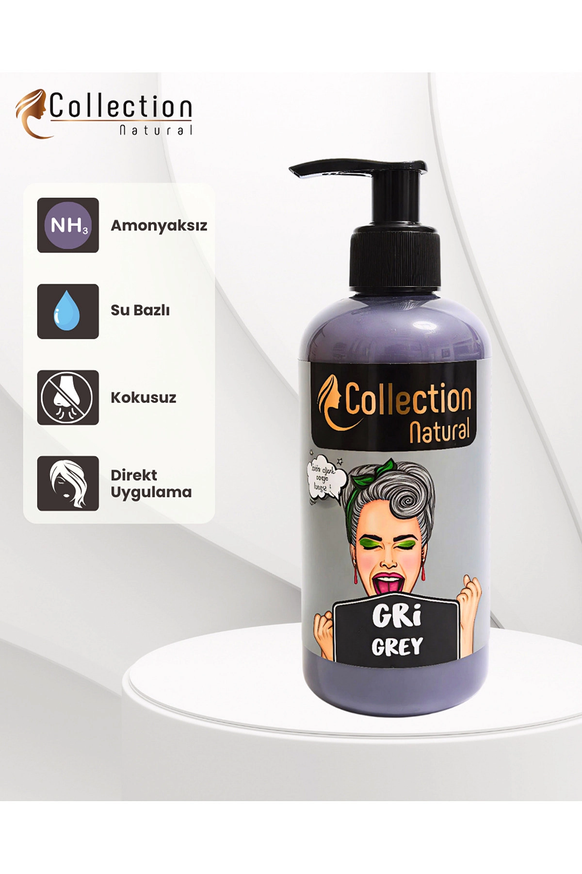 Gri Collection Naturel Hair Color Balyaj Saç Boyası 250 Ml 472953