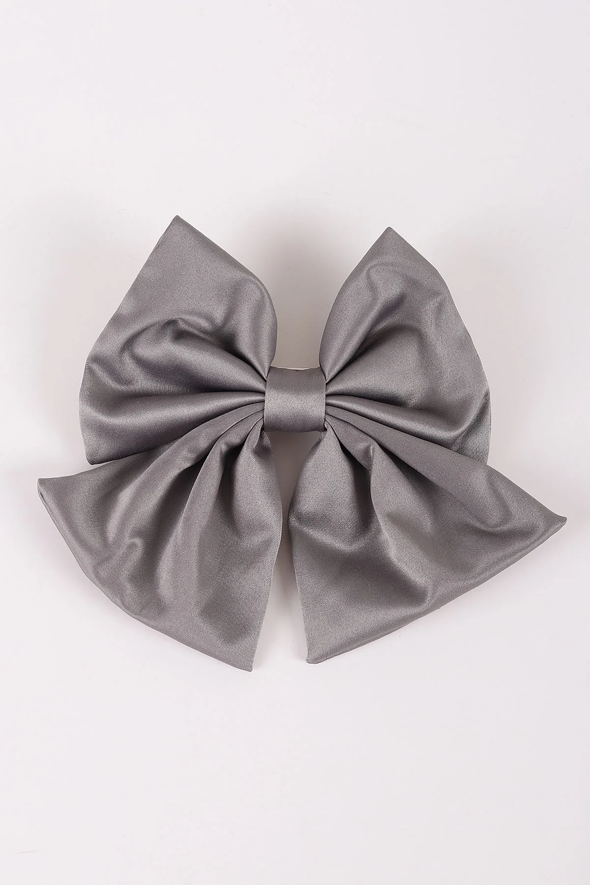 Gri Fiyonk Model Poplin Kumaş Otomatik Toka 450150