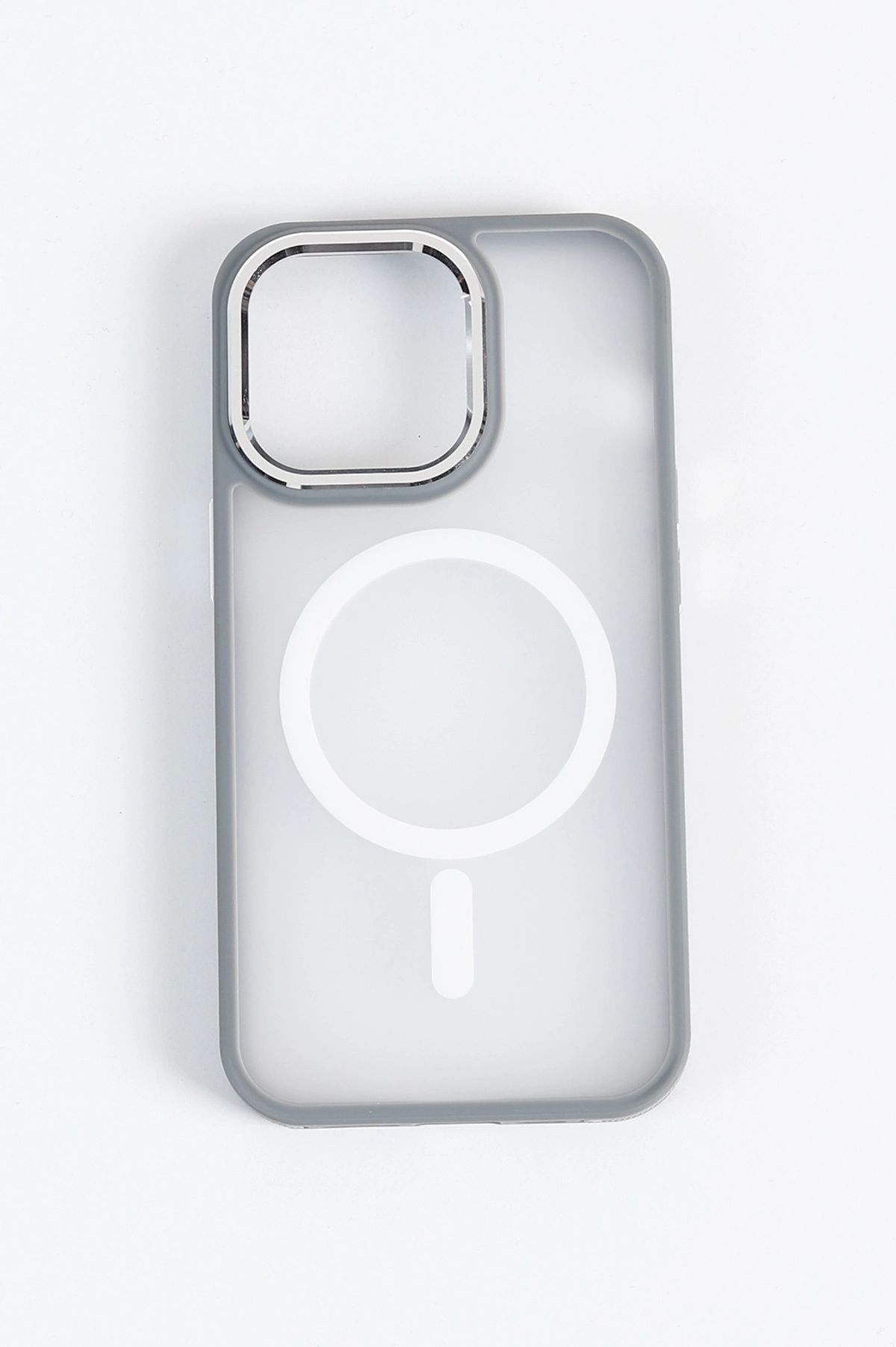 Gri İPhone 13 Pro Uyumlu Style Serisi Soft Tpu Slikon Telefon Kılıfı 349232
