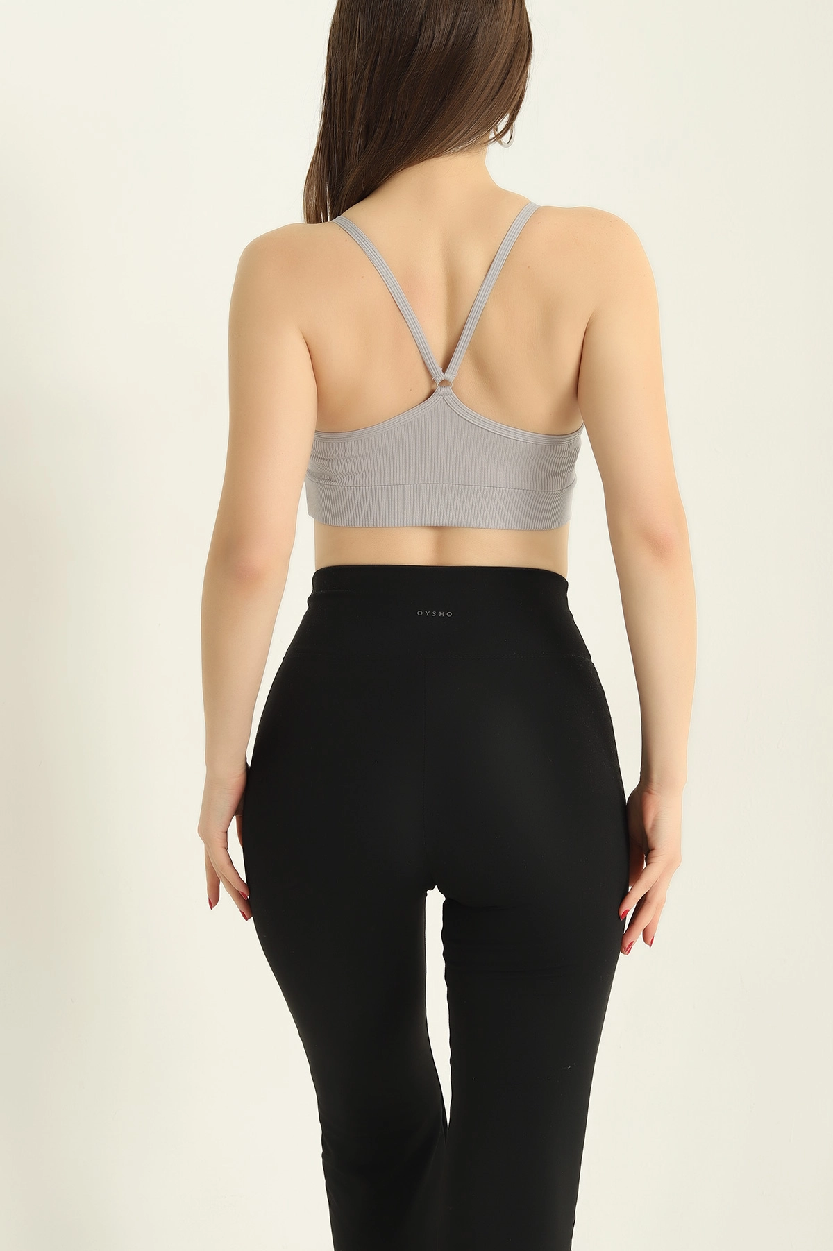 Gri Pedli Likralı Büstiyer 325731