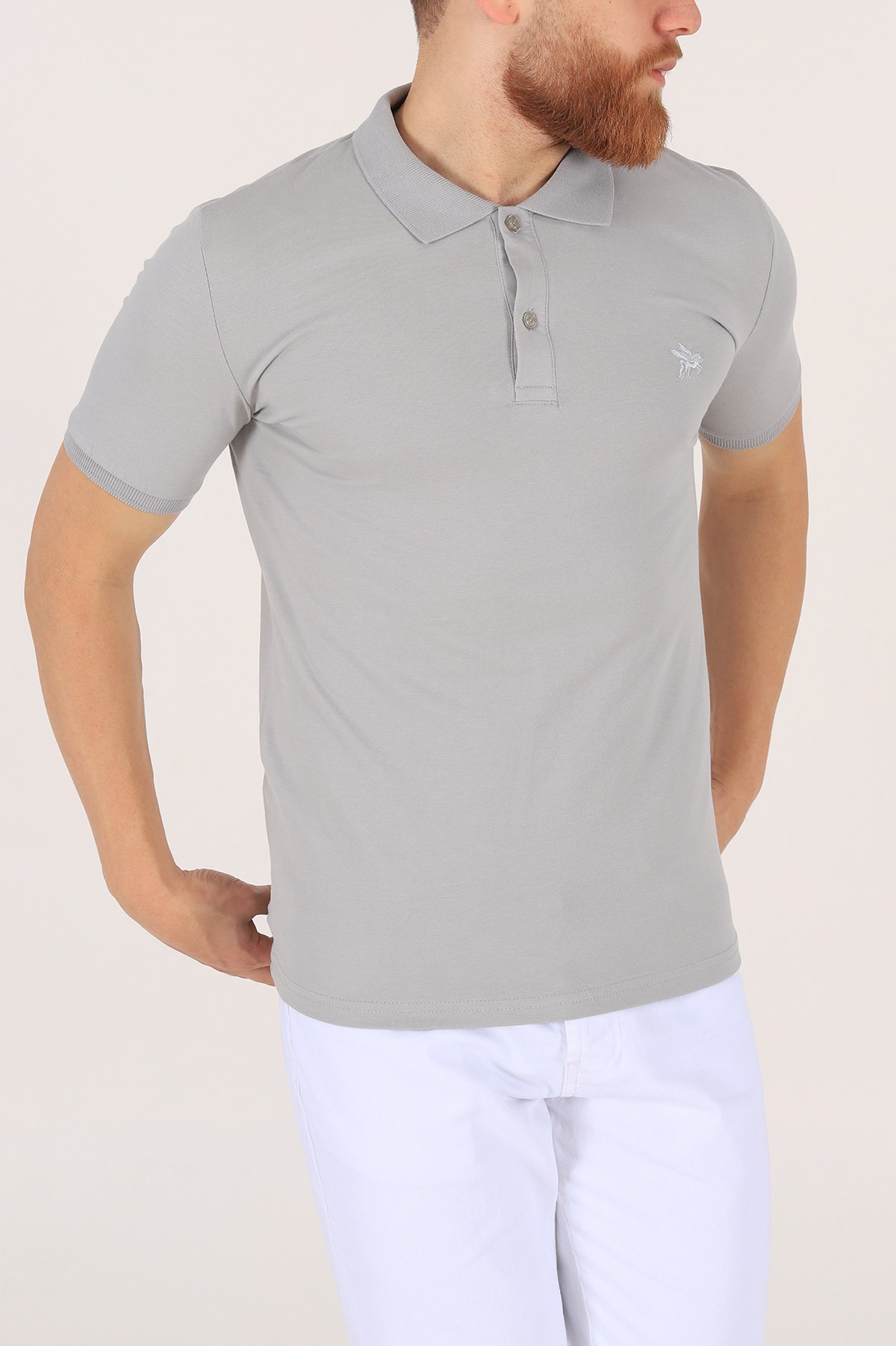 Polo Yaka Dügmeli Erkek Tişört 171489