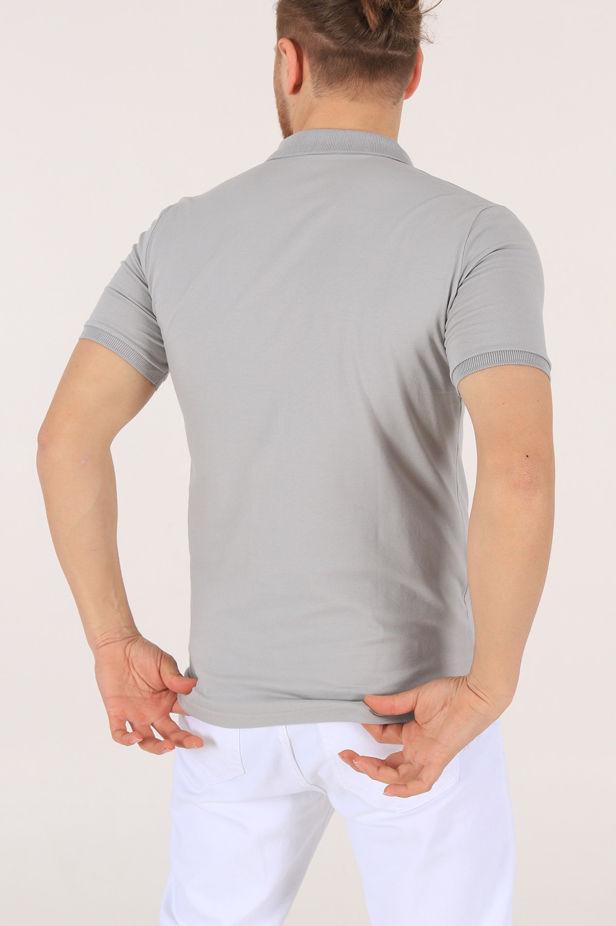Polo Yaka Dügmeli Erkek Tişört 171489